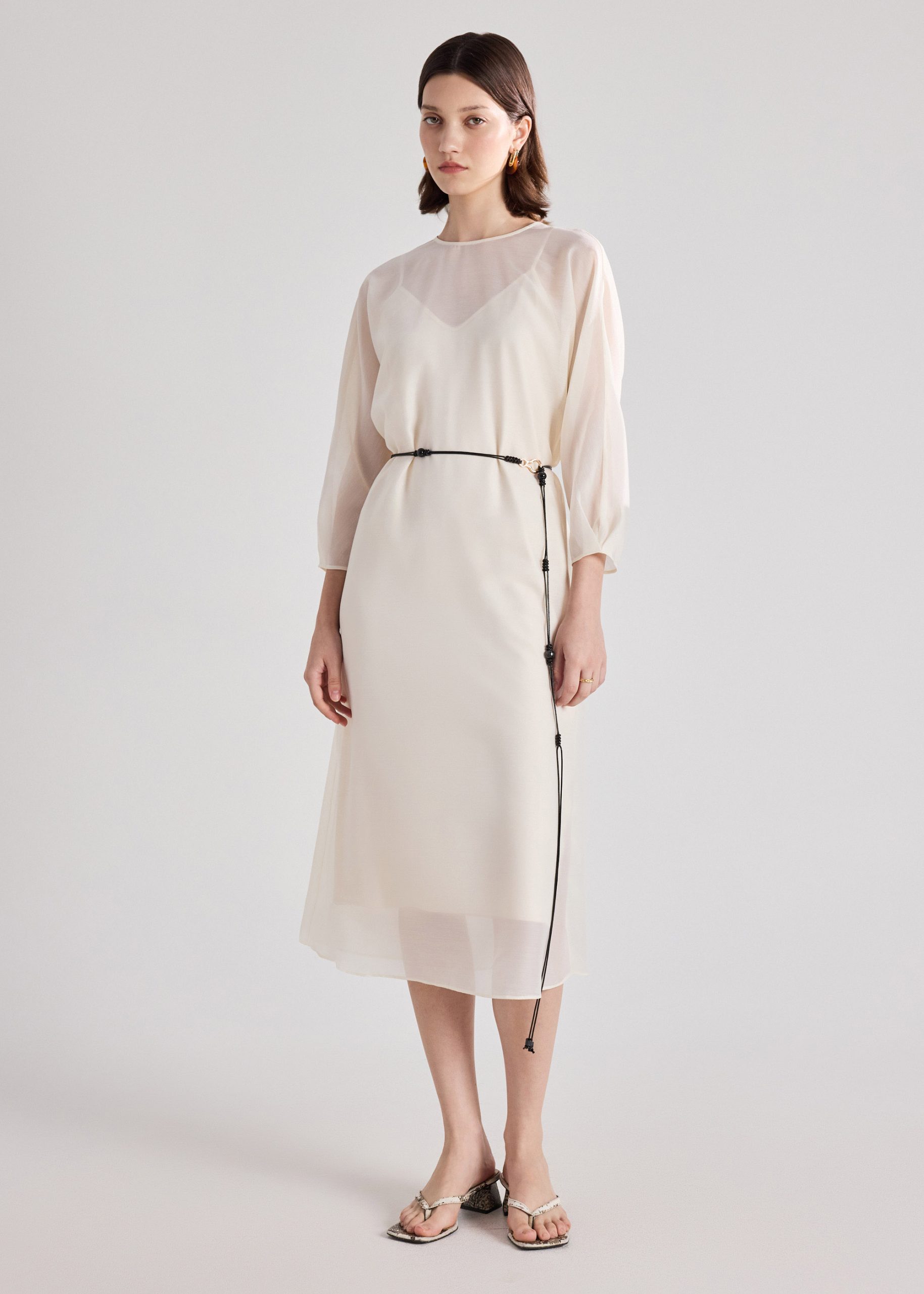 Naida Organza Dress - Image 10