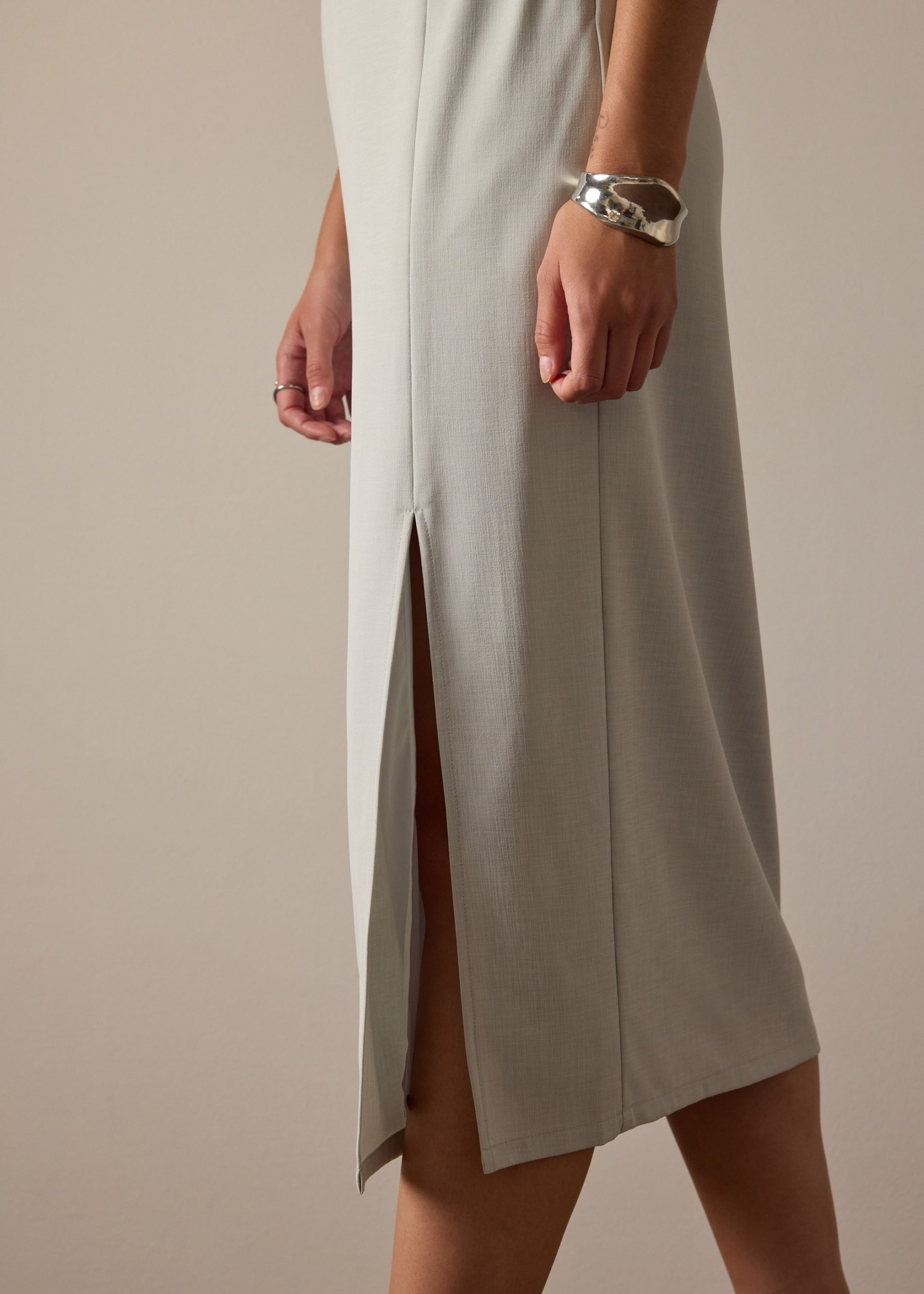 Elaine Multi-way Melange Column Midaxi Dress - Image 14