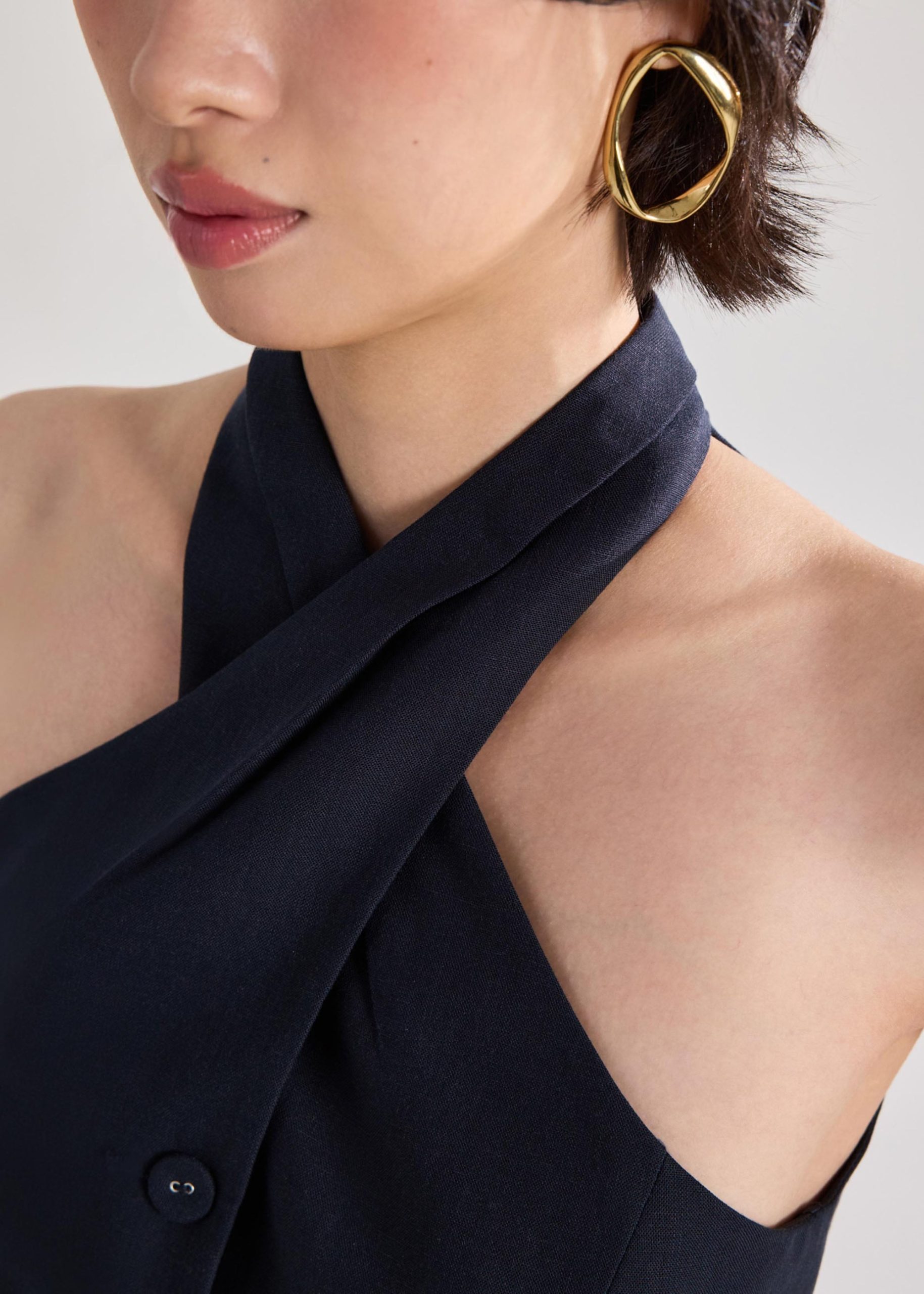 Akira Premium Linen Halter Top - Image 16