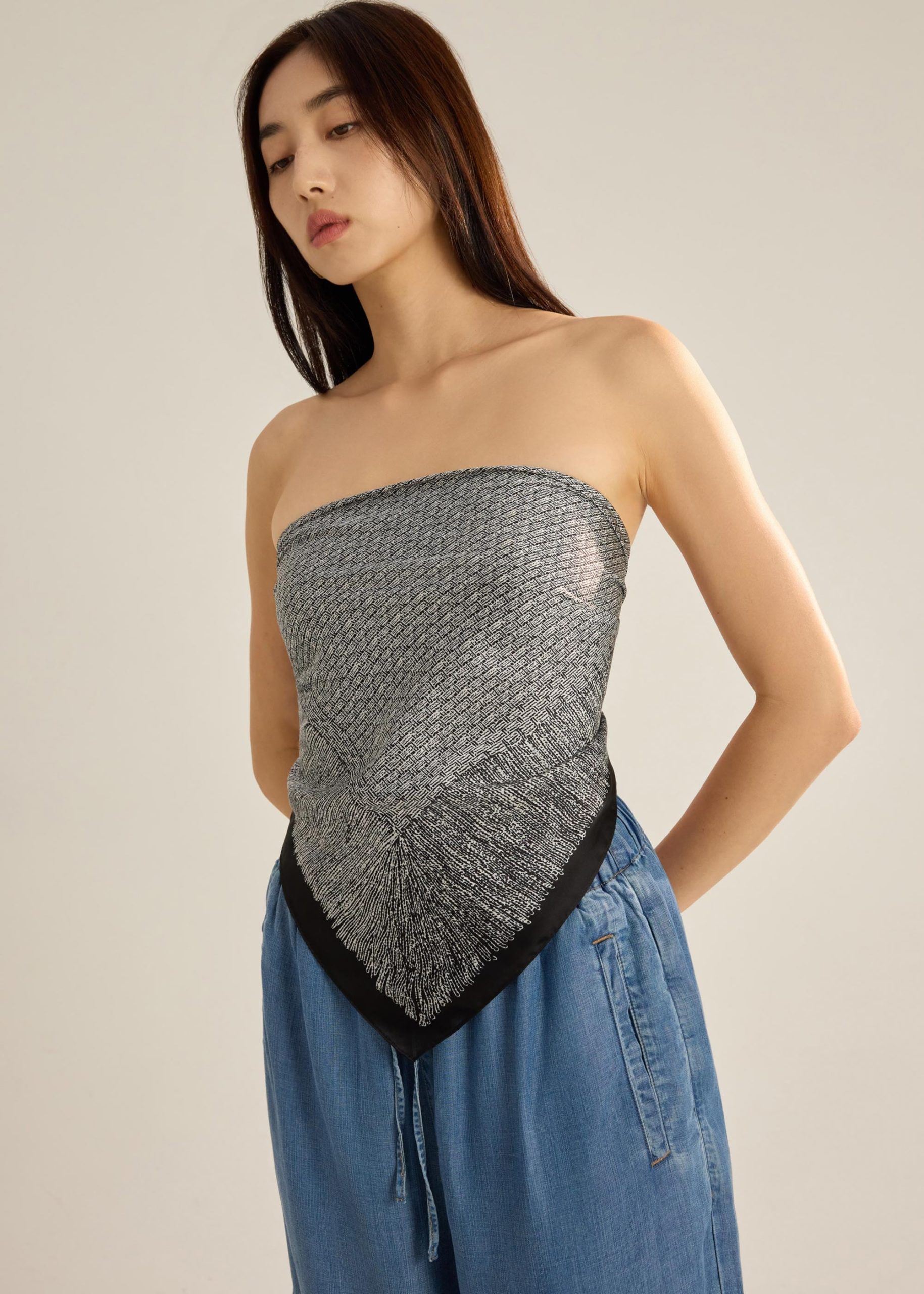Printed Large Scarf