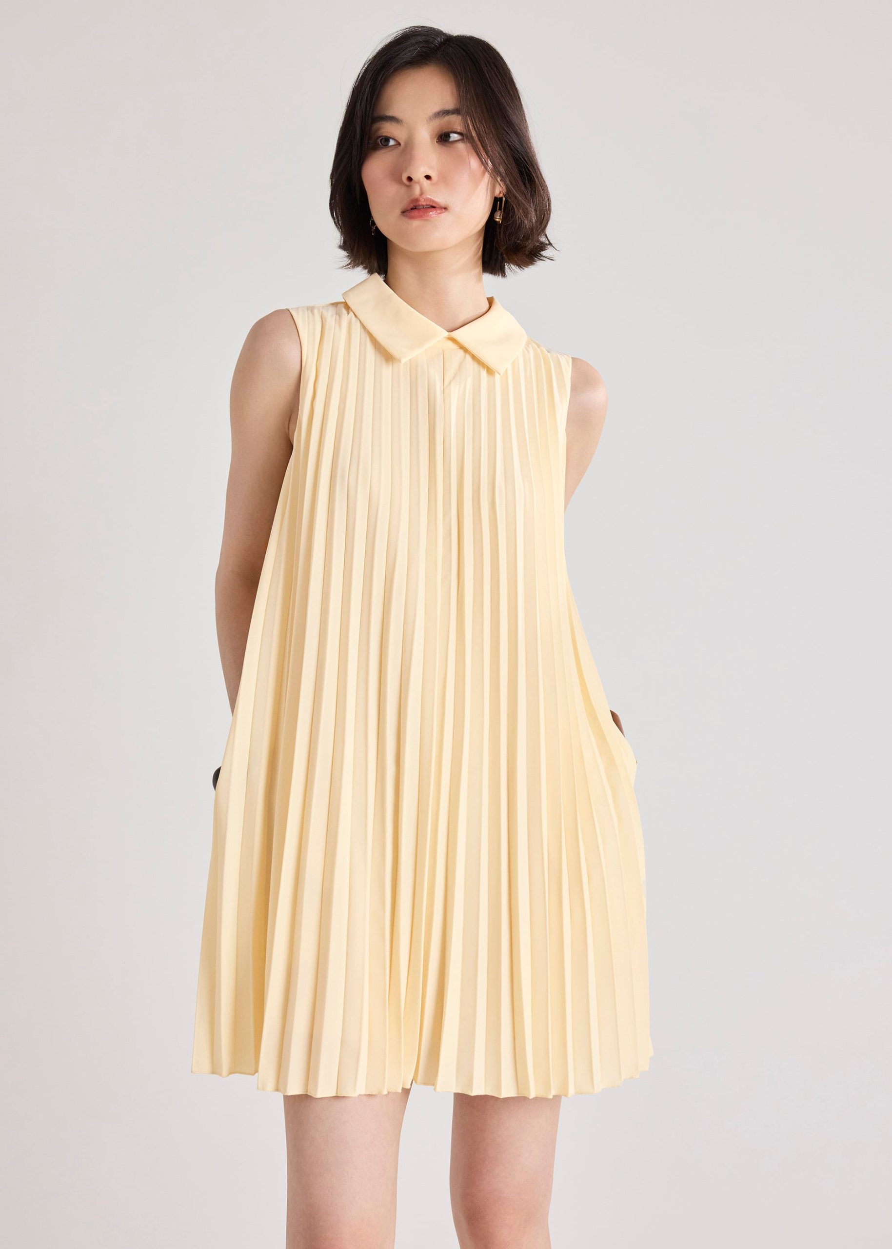 Umi Sunray Pleated Dress - Image 9