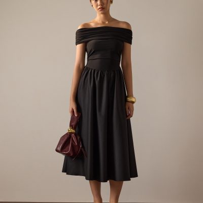 Fit & Flare Maxi Dress