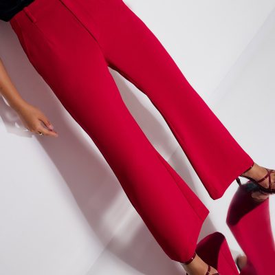 Leggy??Pvara Crepe Kick Flare Pants