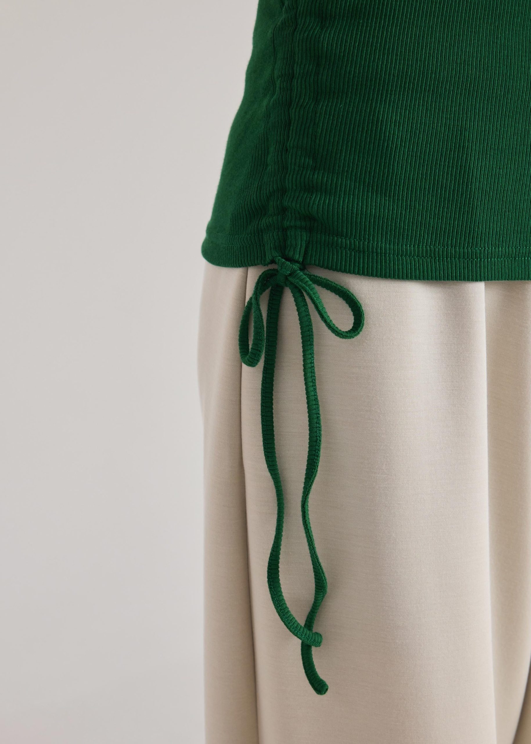 Jersey Asymmetric Long Tank - Image 7