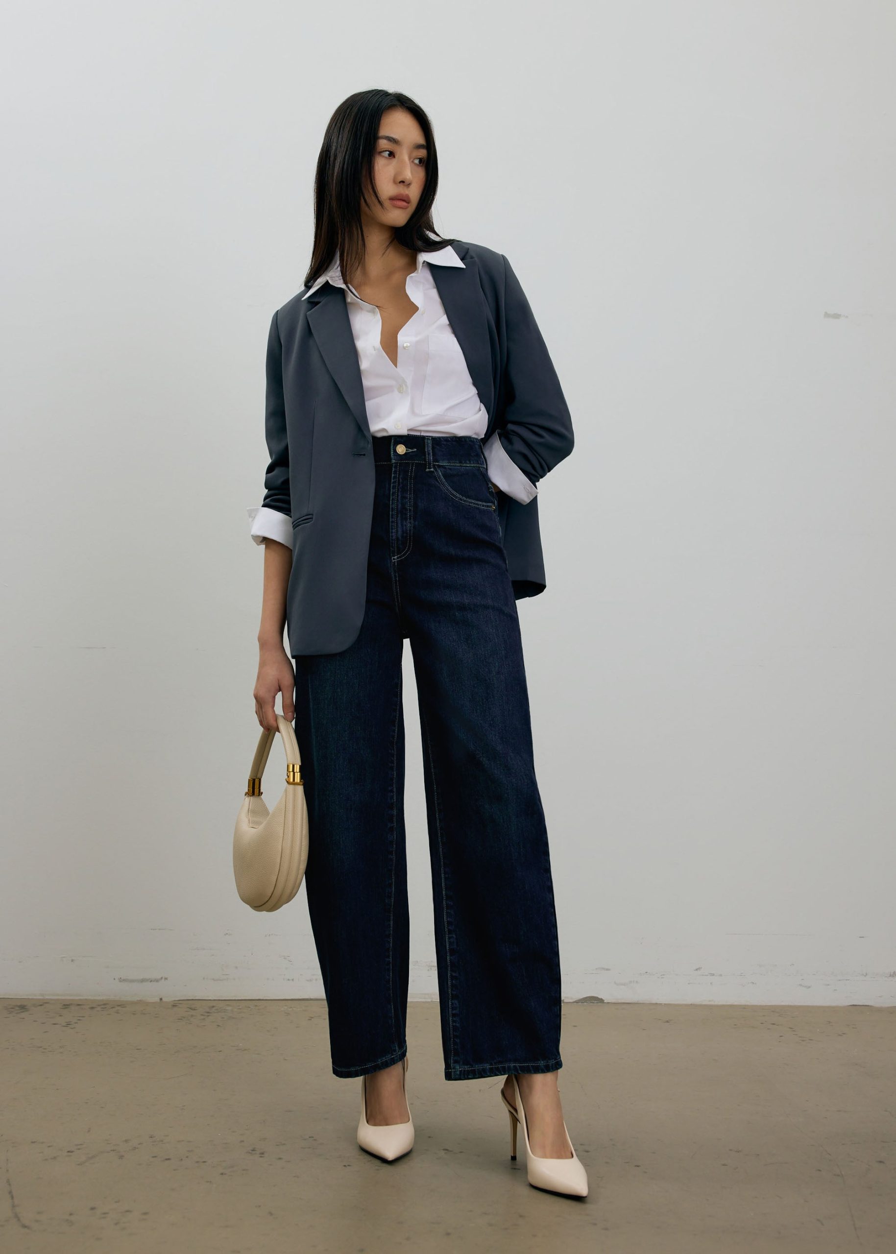 Mai Denim Barrel Jeans - Image 3