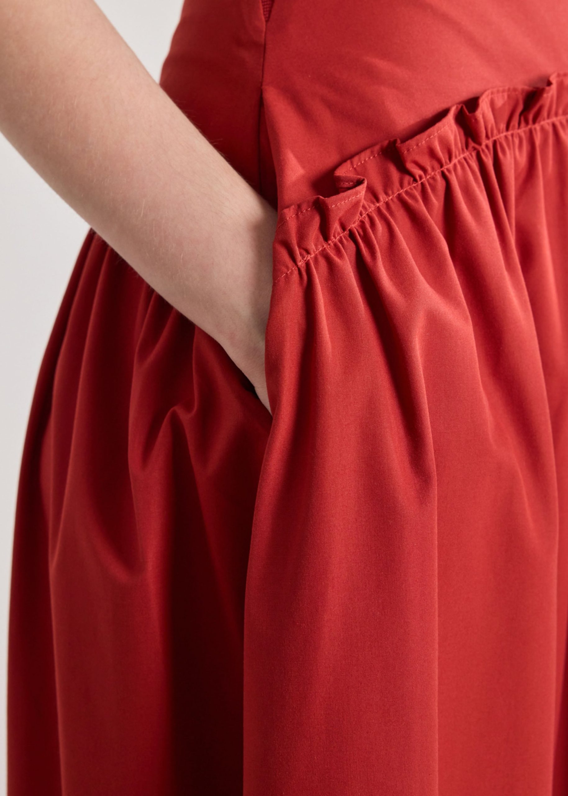 Poplin Floor Length Skirt - Image 13