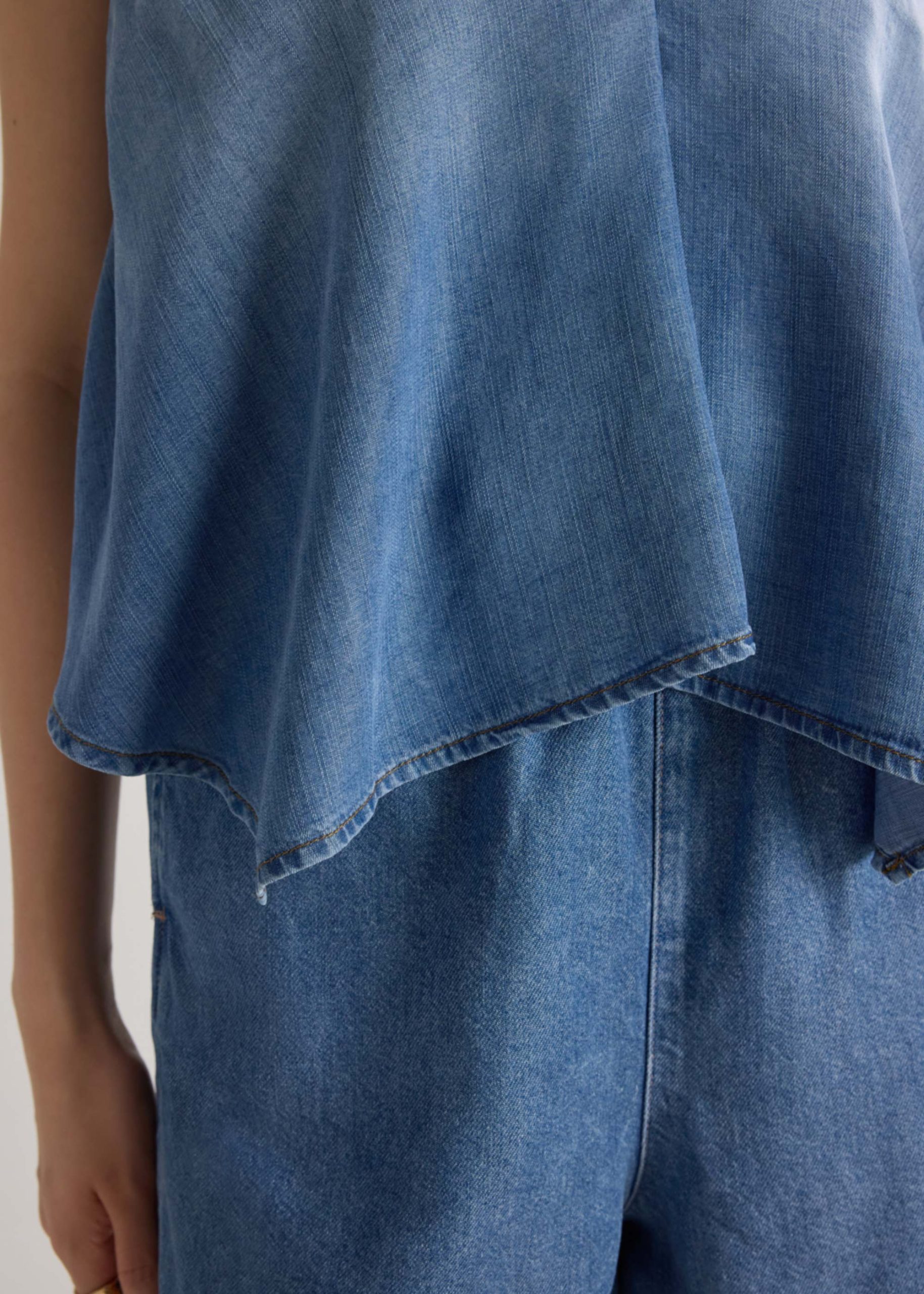 Chambray Relaxed Camisole - Image 5