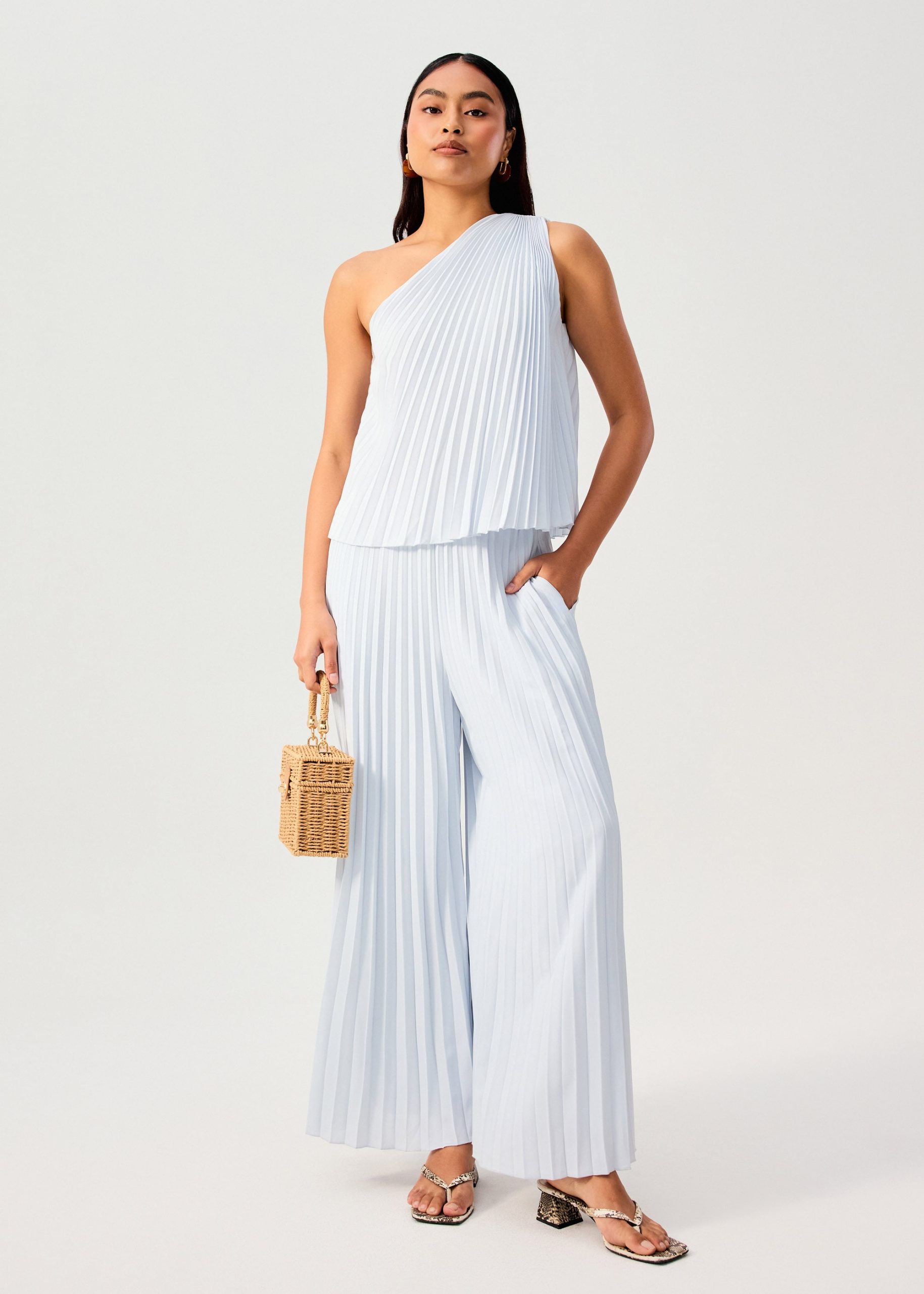 Wei Sunray Pleated Toga Top - Image 29