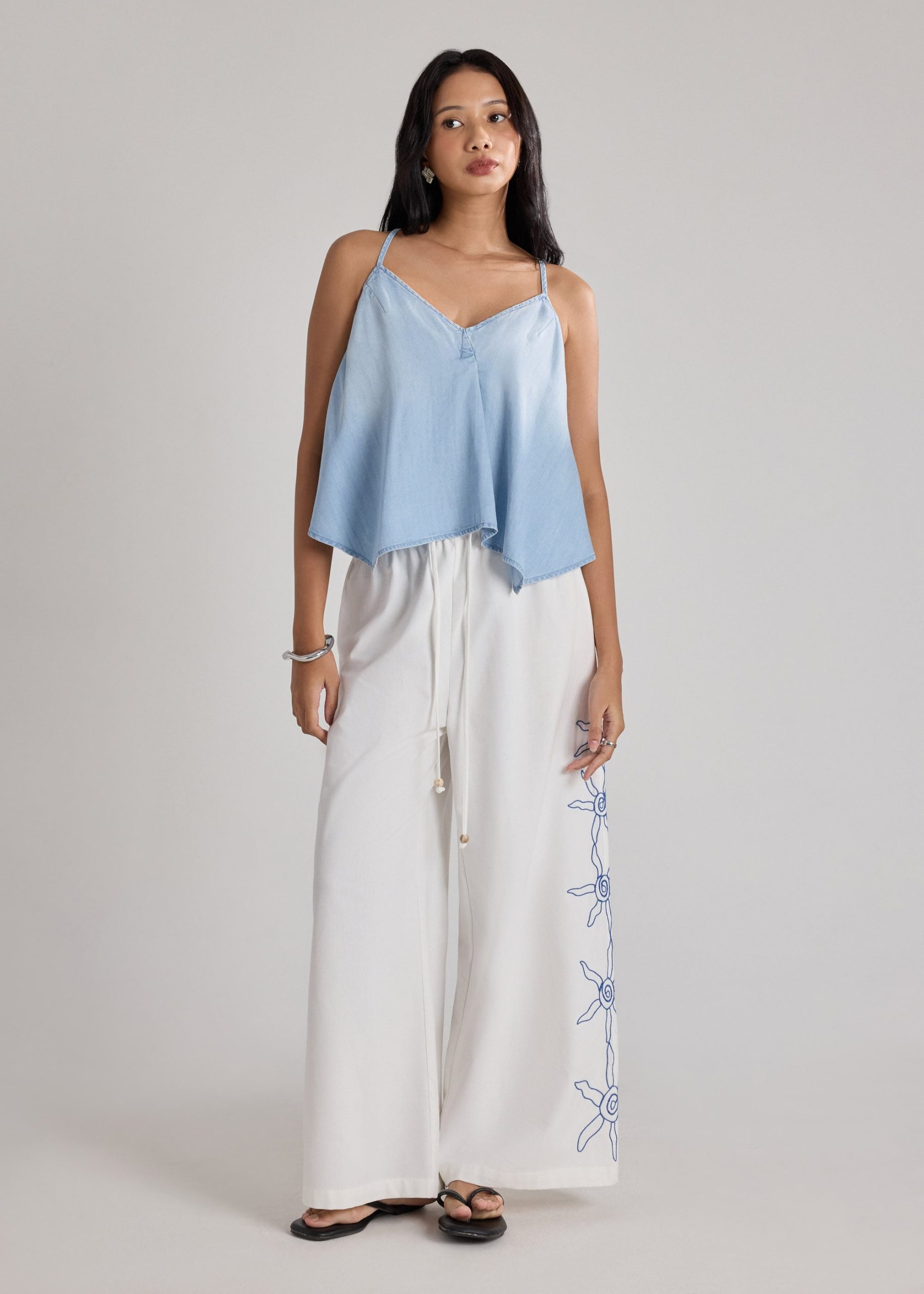 Chambray Relaxed Camisole - Image 9