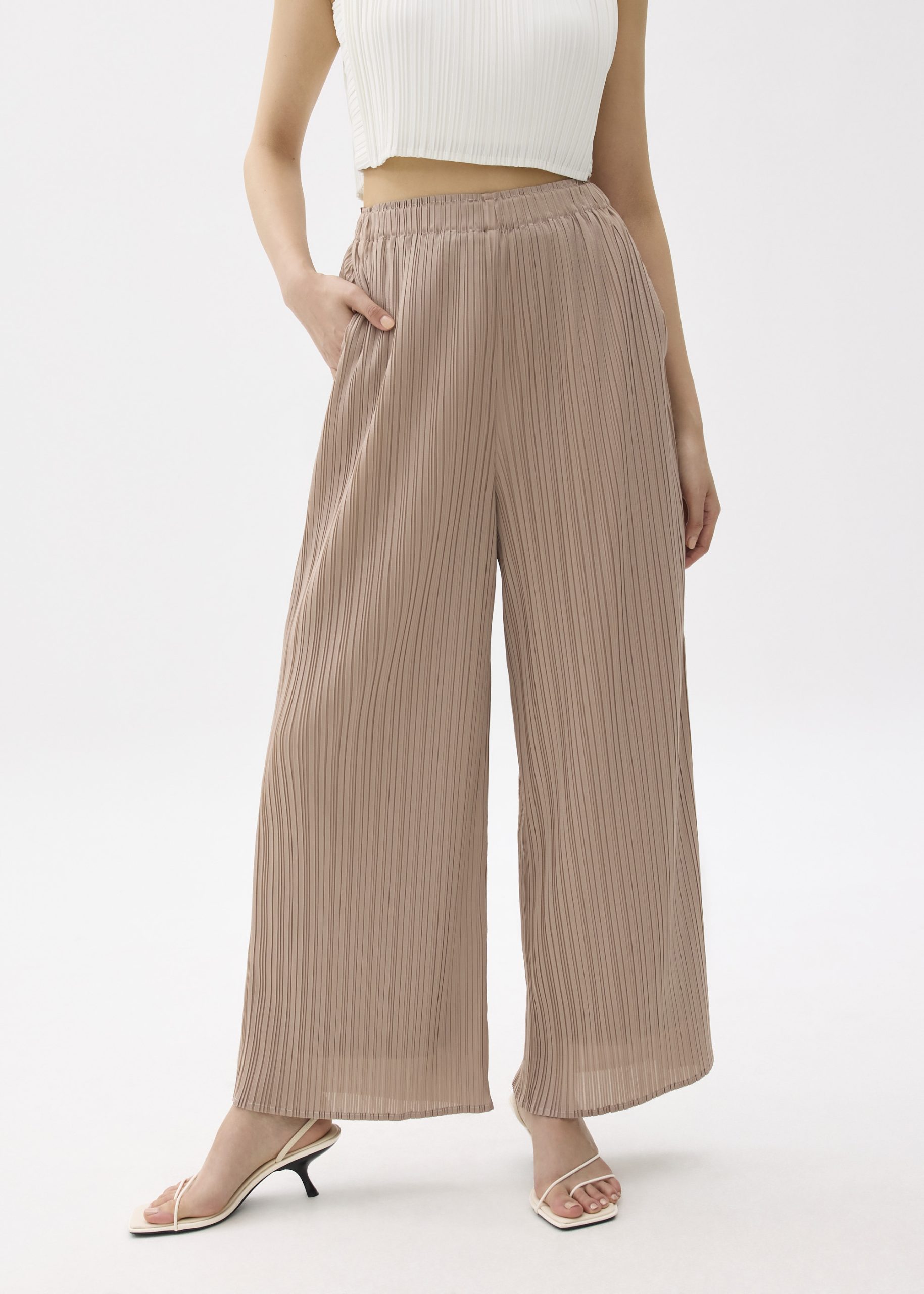 Leggy??Anh Plissé Wide Leg Pants - Image 10