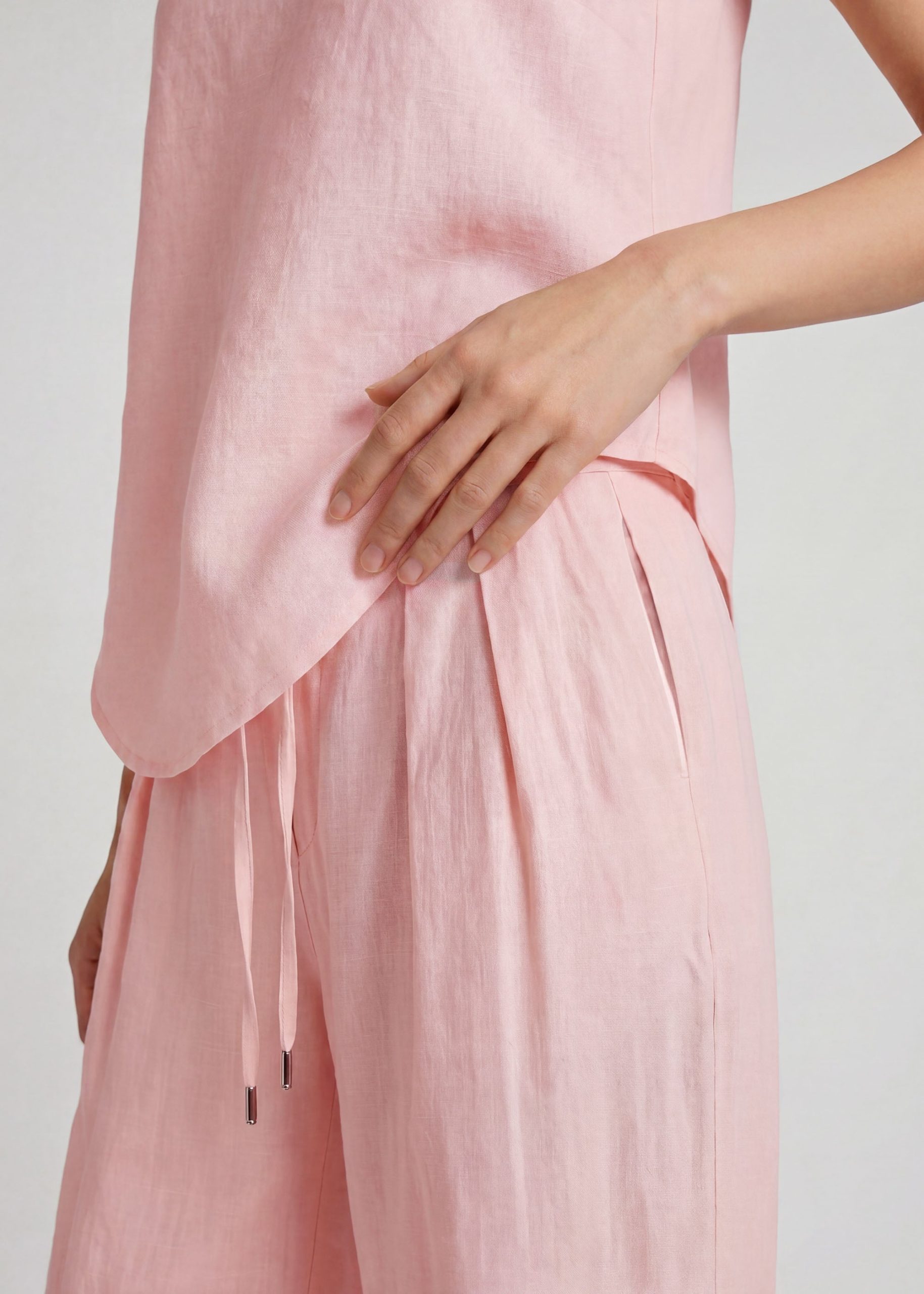 PETITE Nora Leggy??Premium Linen Pants - Image 6