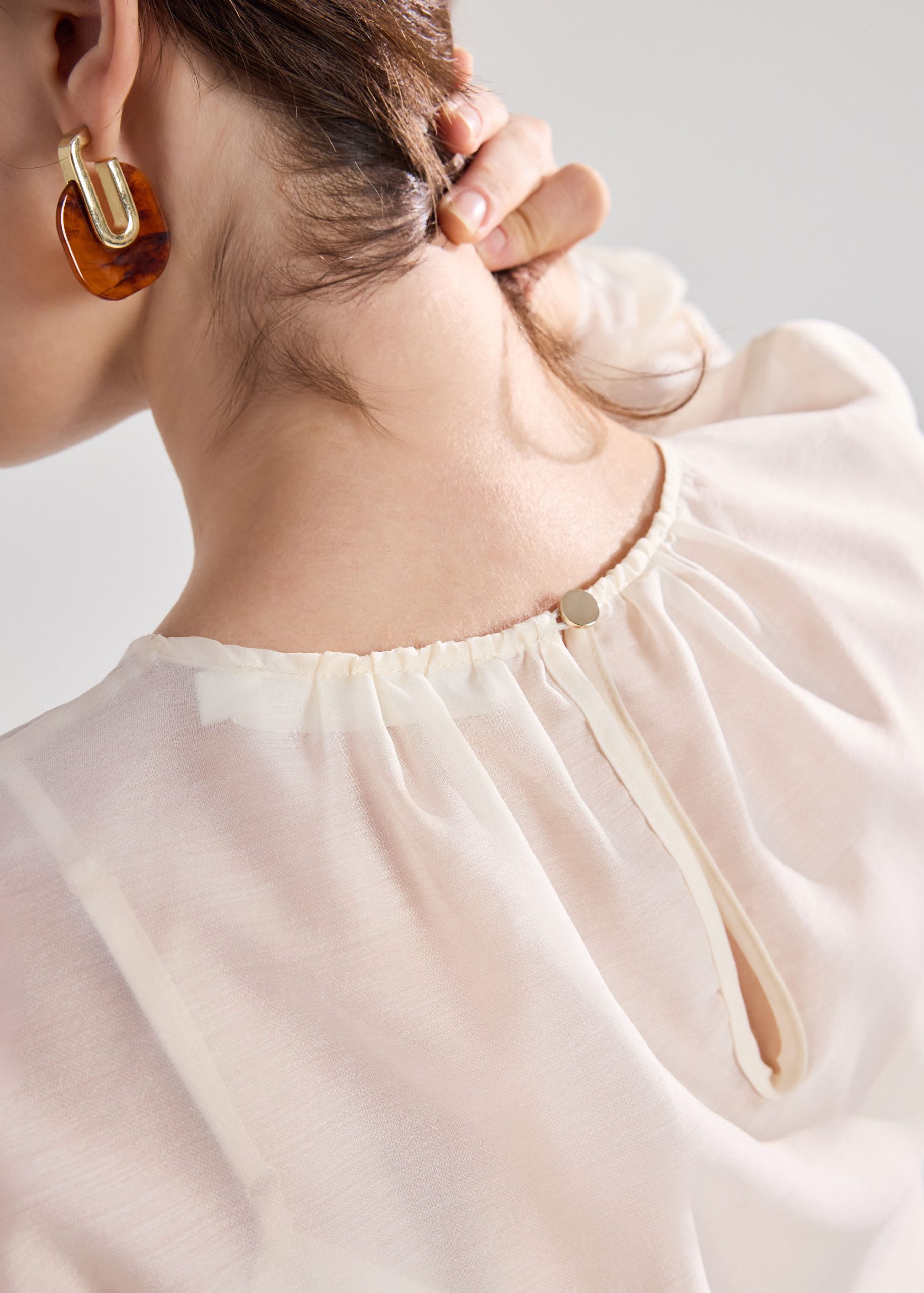 Naida Organza Dress - Image 14