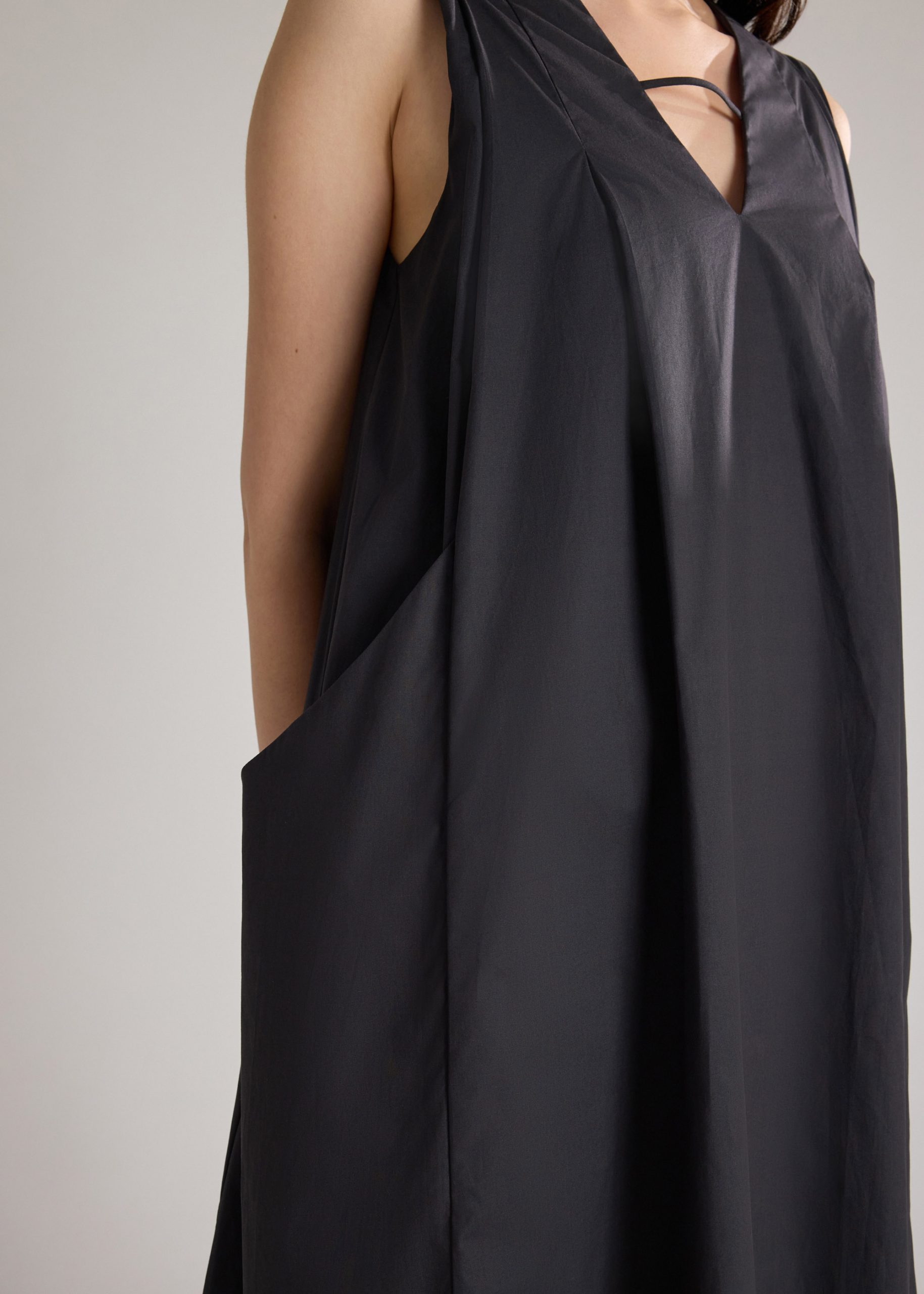 Cotton Trapeze Dress - Image 11