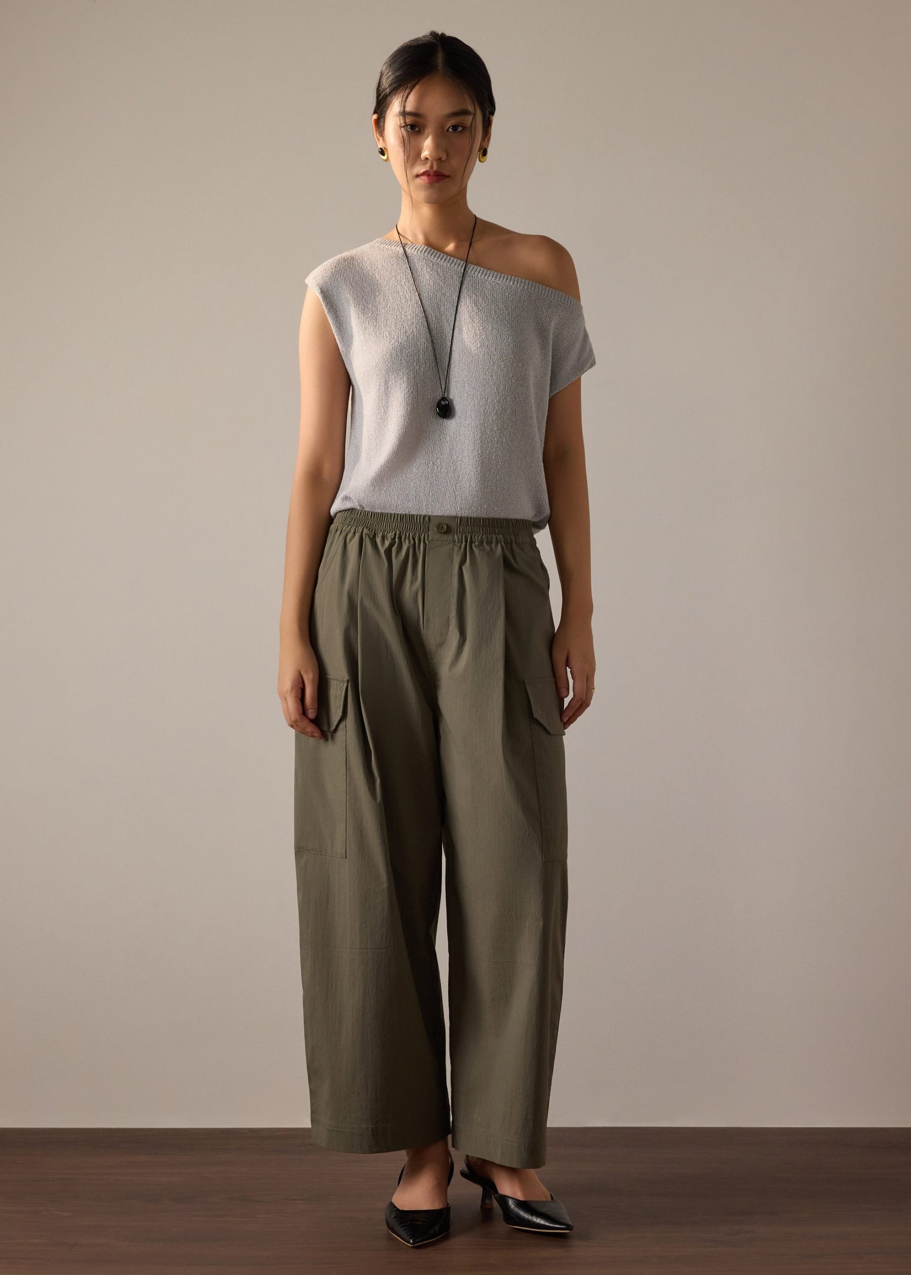Peg Leg Cargo Pants - Image 7