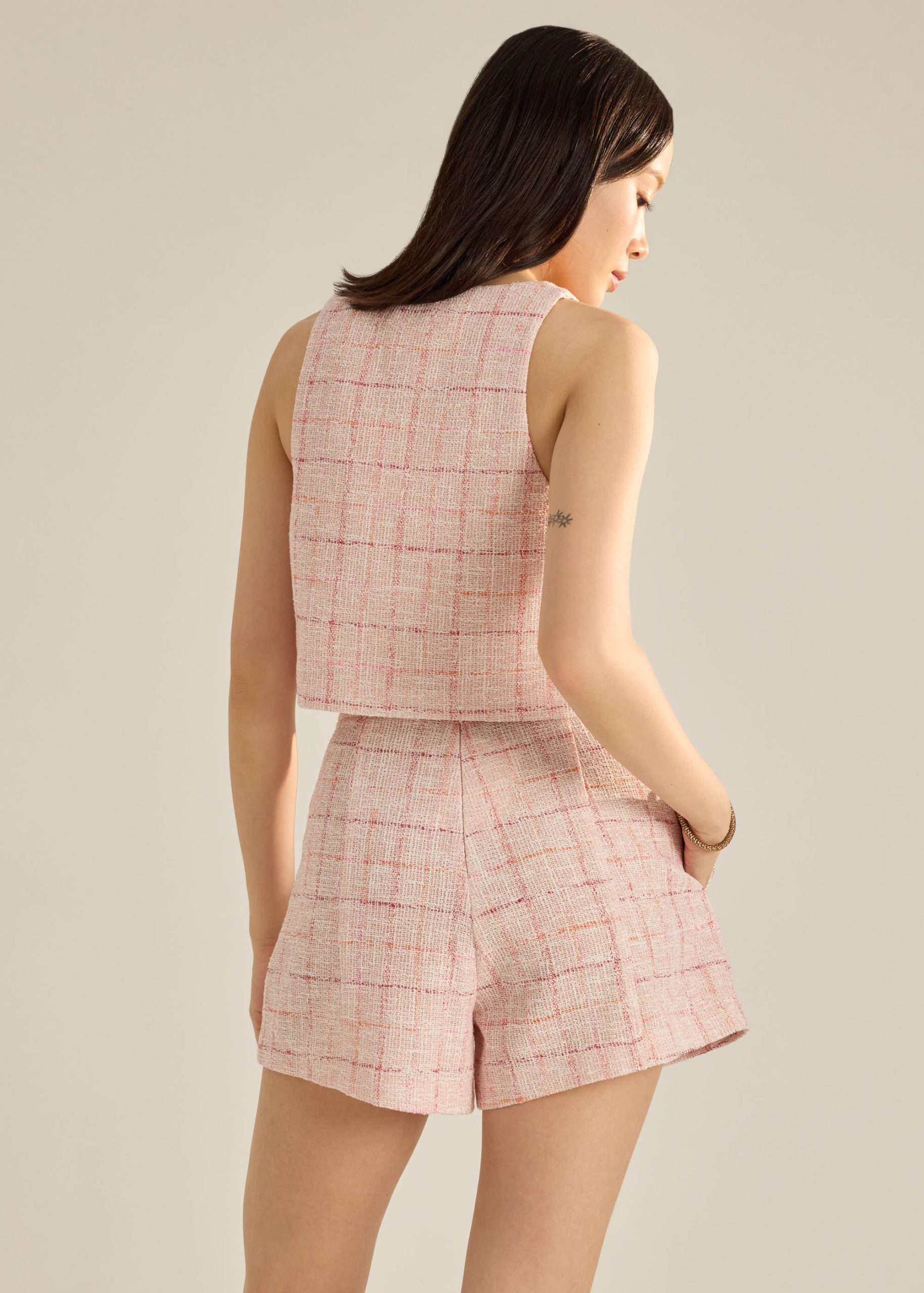 Tweed A-Line Shorts - Image 11