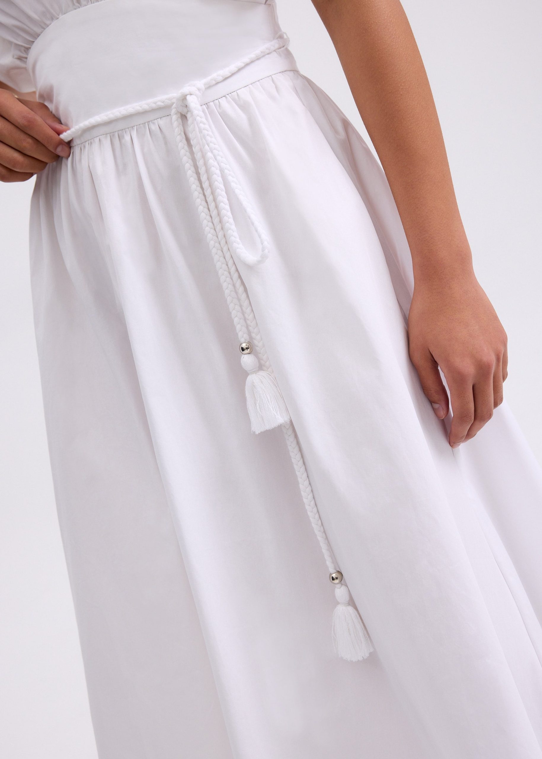 Dahlia Poplin Fit & Flare Midaxi Dress - Image 3