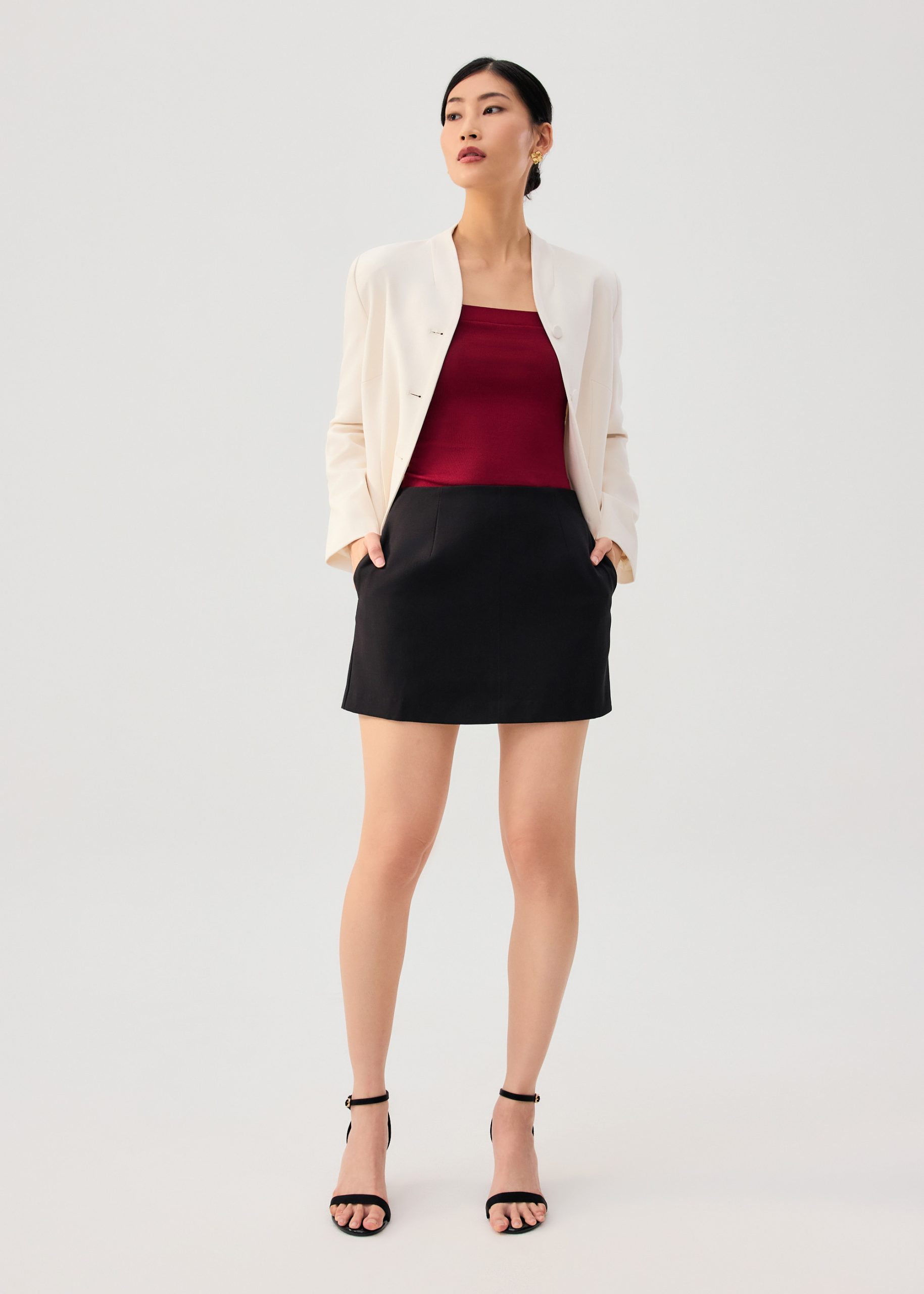 Tola Knit Cross Back Tank Top - Image 26