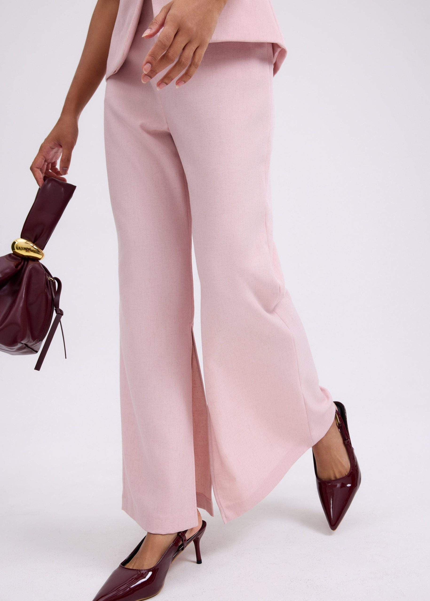 Leggy??Amarantha High Waist Straight Leg Pants - Image 2