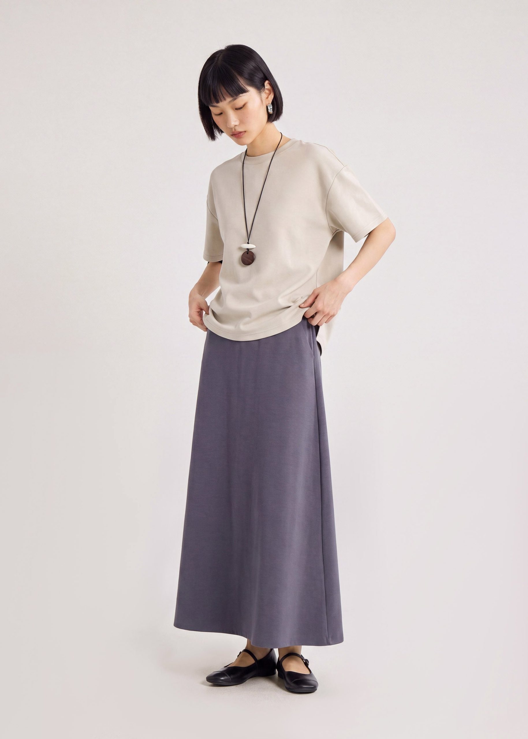 Relaxed Neoprene Tee - Image 21
