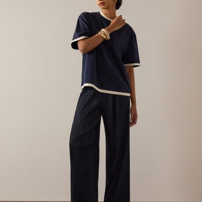 Jersey Relaxed Long Tee