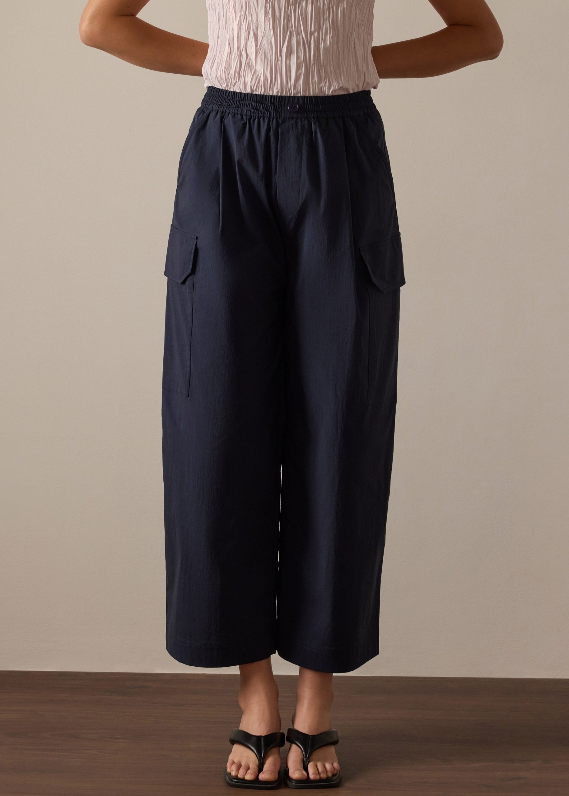 Peg Leg Cargo Pants - Image 2