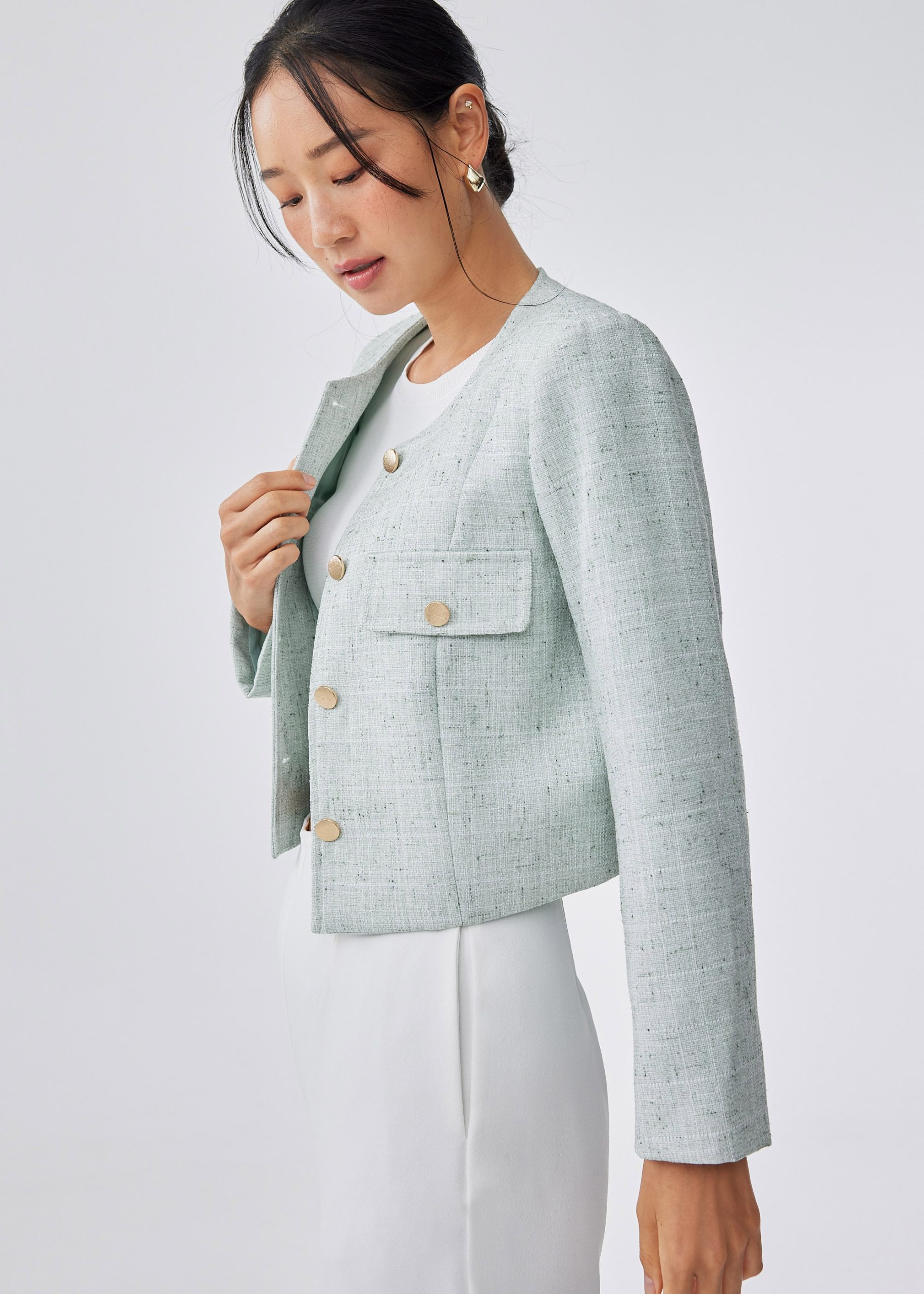 Arden Tweed Jacket - Image 20