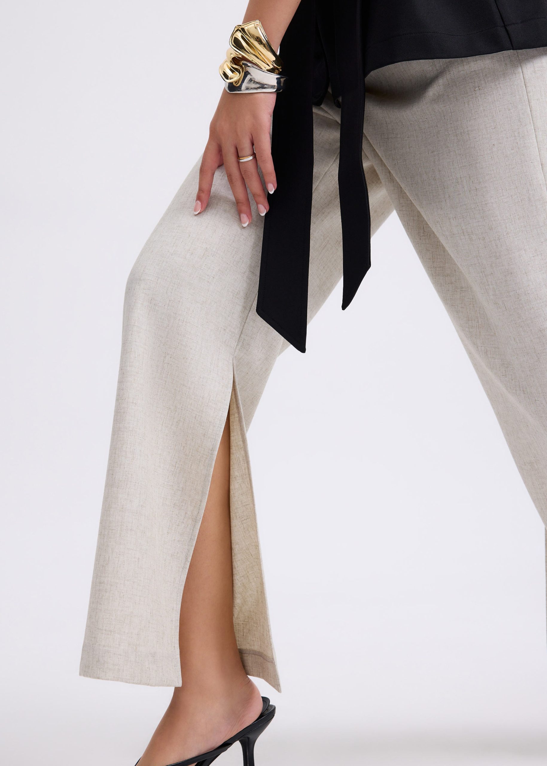 Leggy??Amarantha High Waist Straight Leg Pants - Image 10