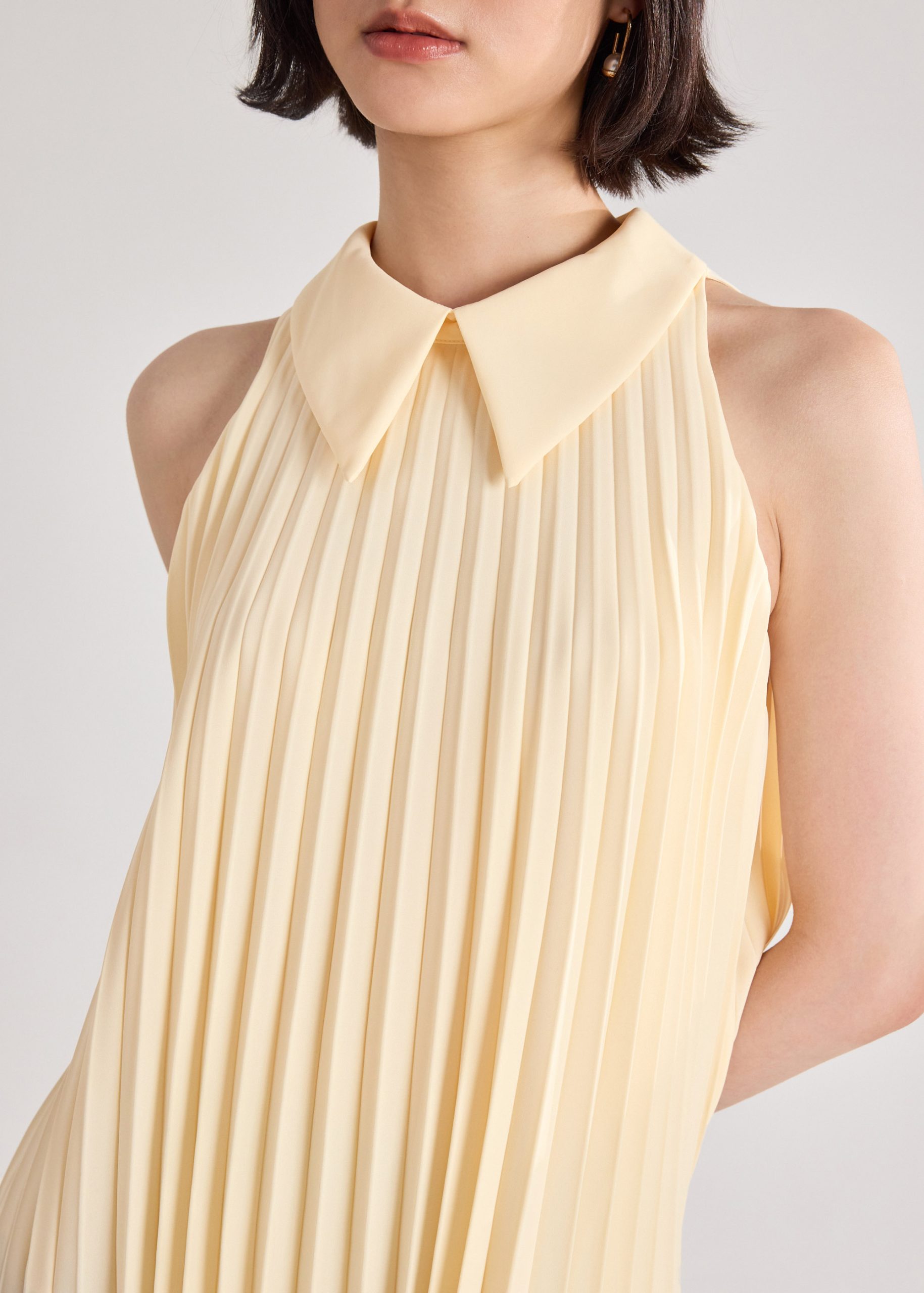 Izumi Sunray Pleated Top - Image 11