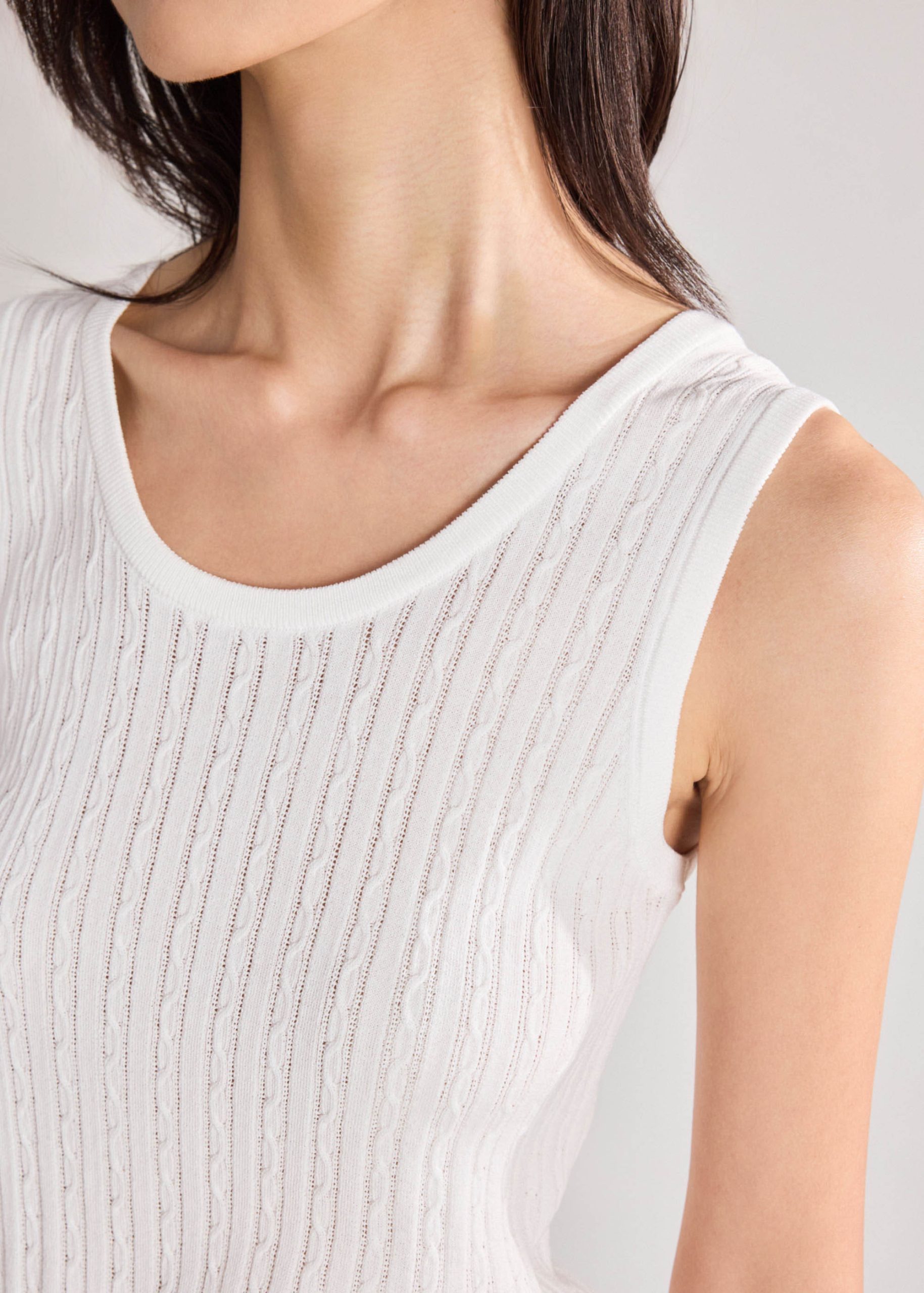 Cable Knit Tank - Image 11