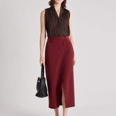 Chisa Criss Cross Waist Skirt