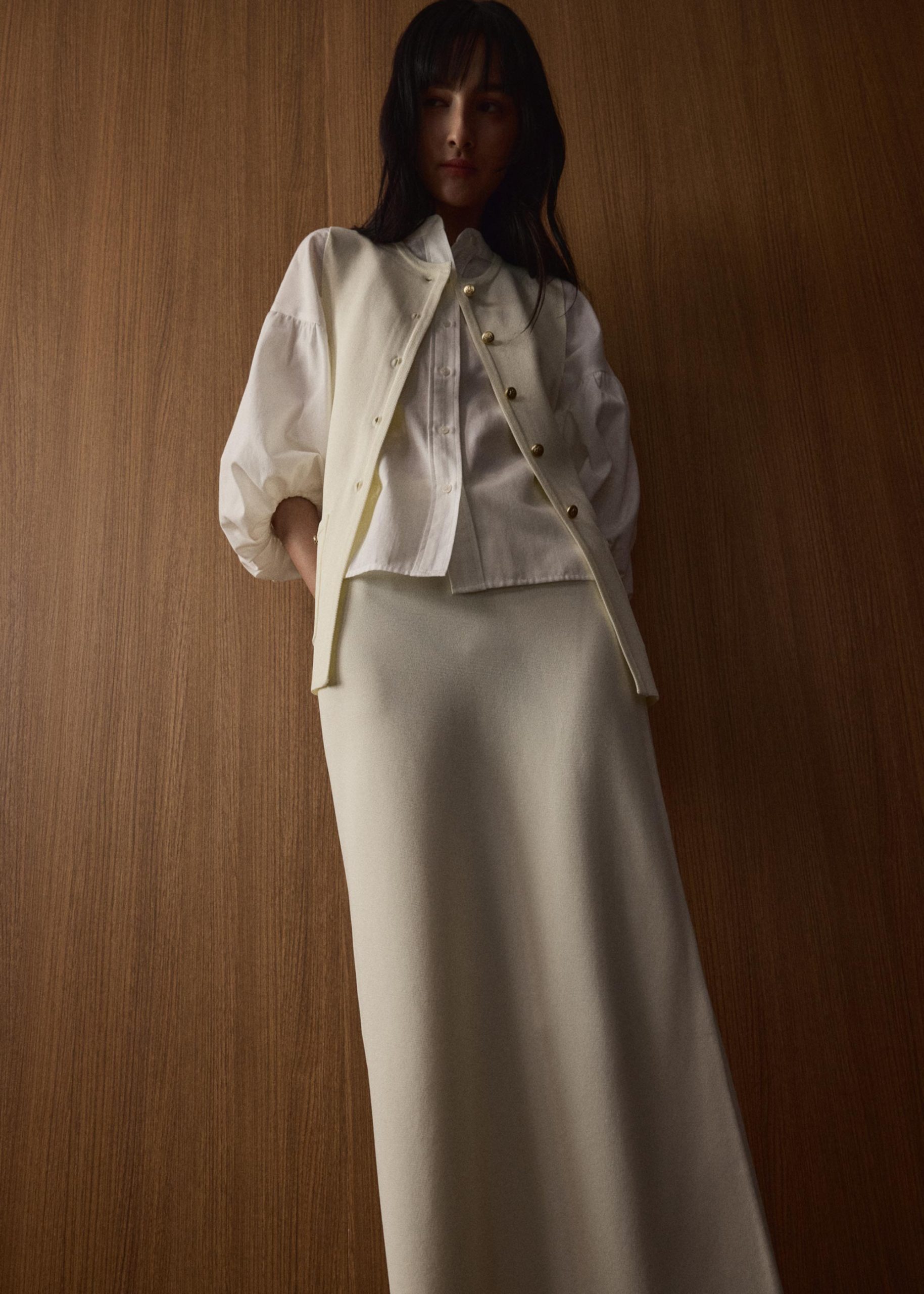 Ayami Knit A-line Midaxi Skirt - Image 7