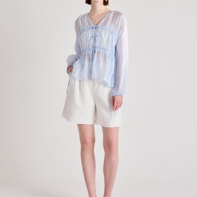 Georgette Poet Blouse