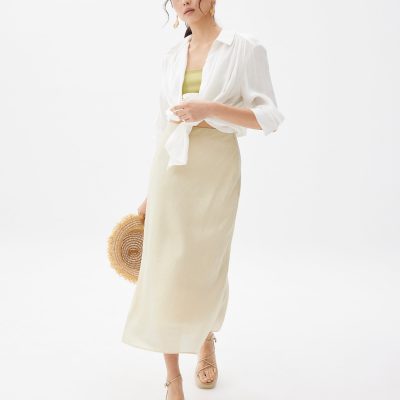 A-line Midaxi Skirt
