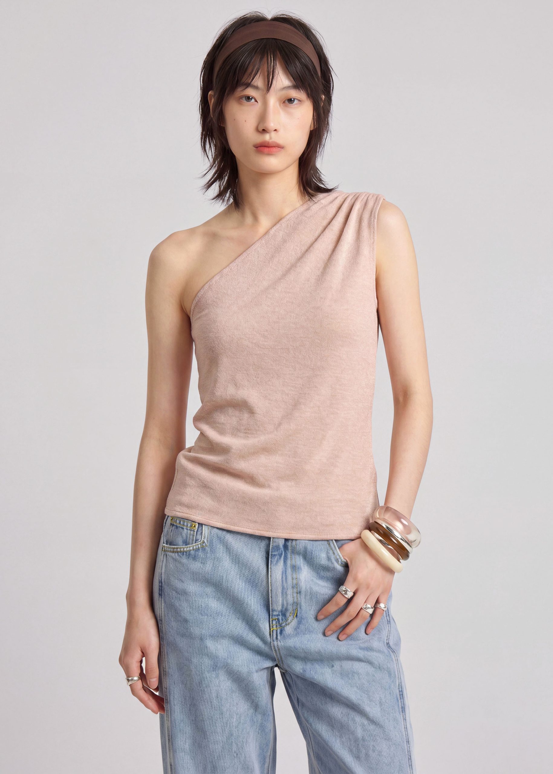 Textured Knit Toga Top - Image 17