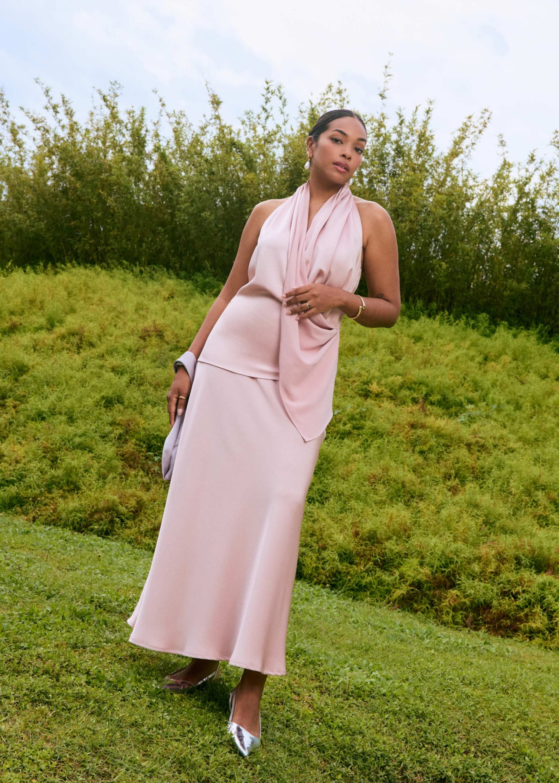 Indah Satin Skirt - Image 13