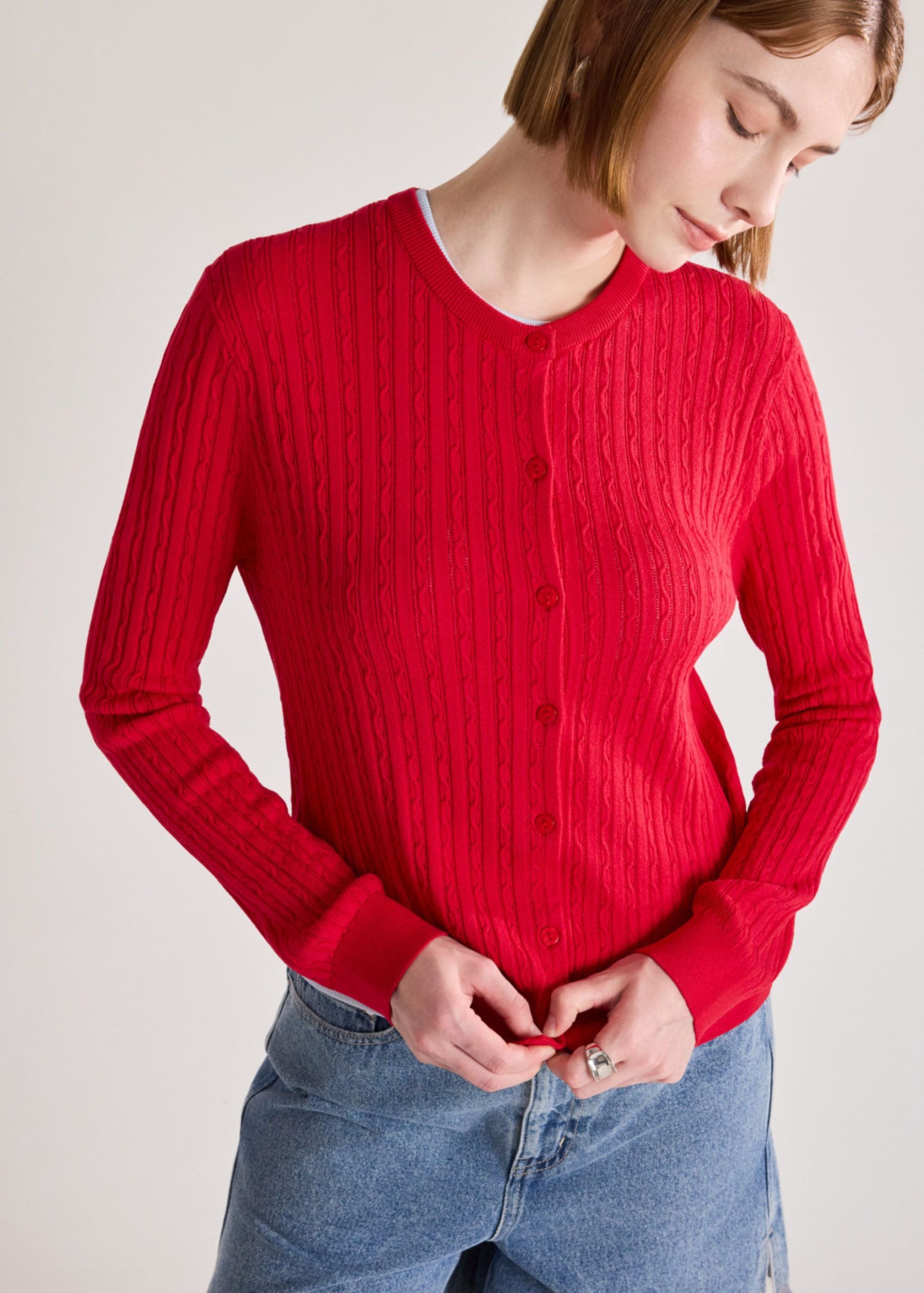 Cable Knit Cardigan