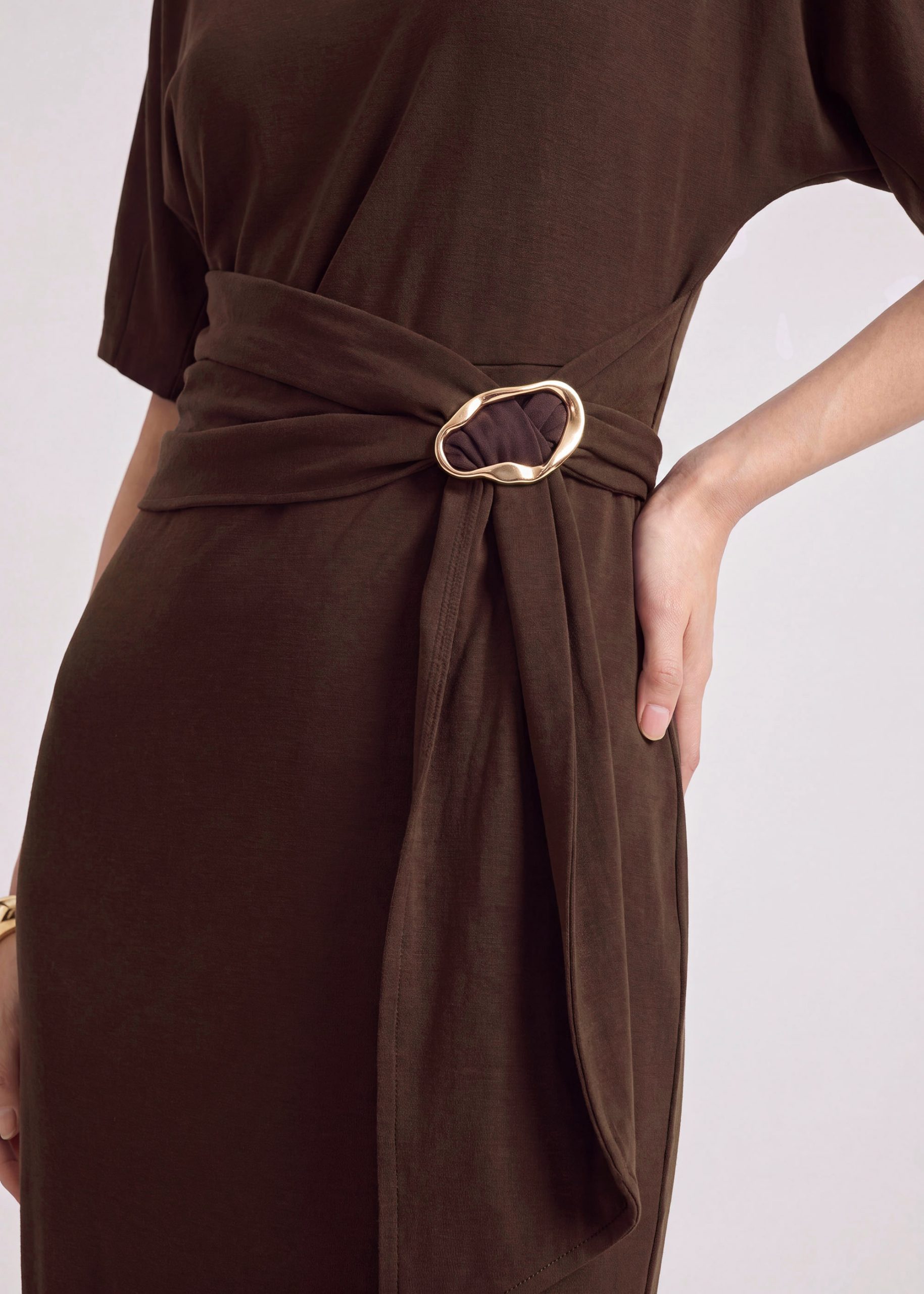 Tencel Column Dress - Image 5