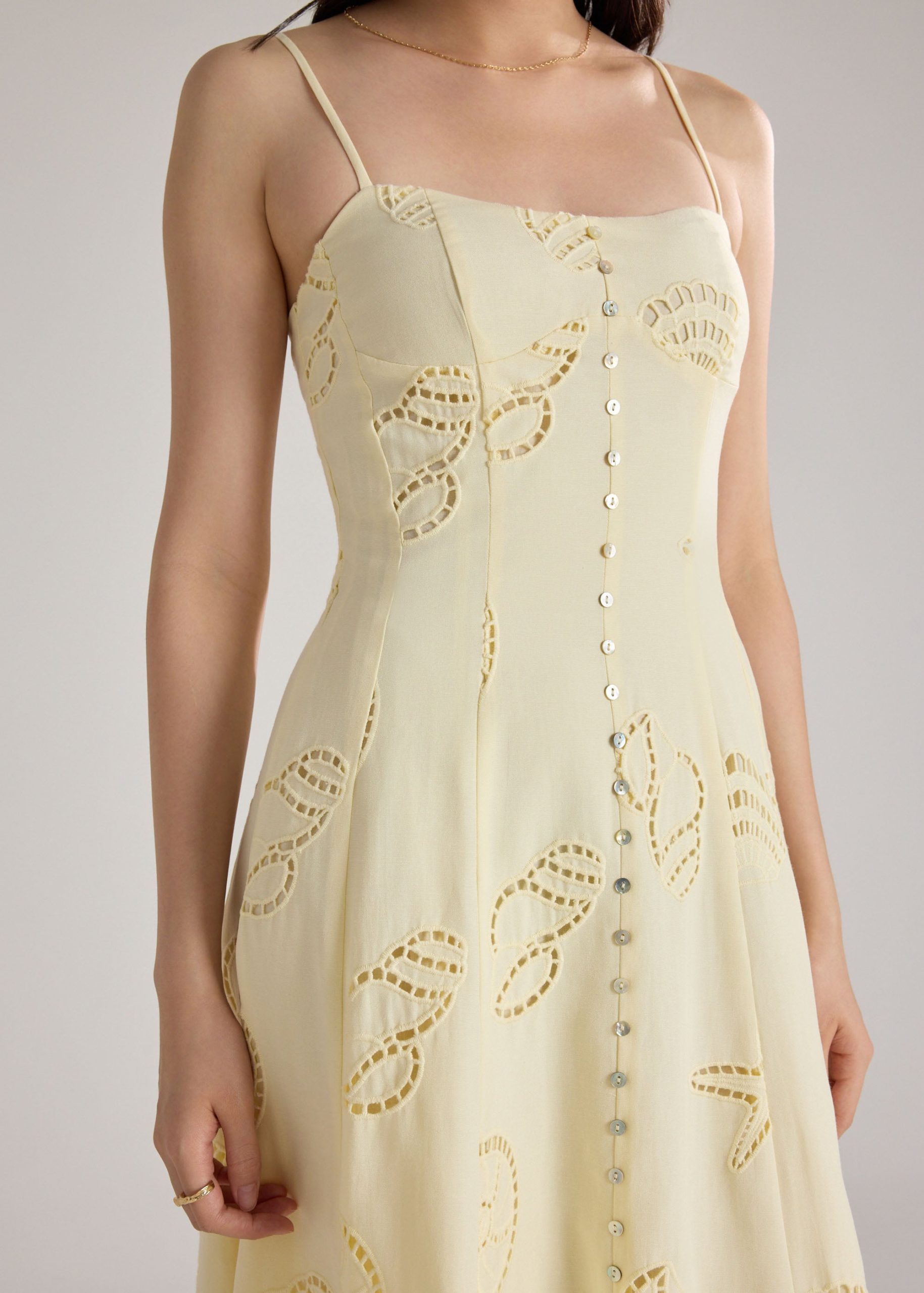 BraFree by LB Sweetheart Dress in Tidal Escape Broderie - Image 10