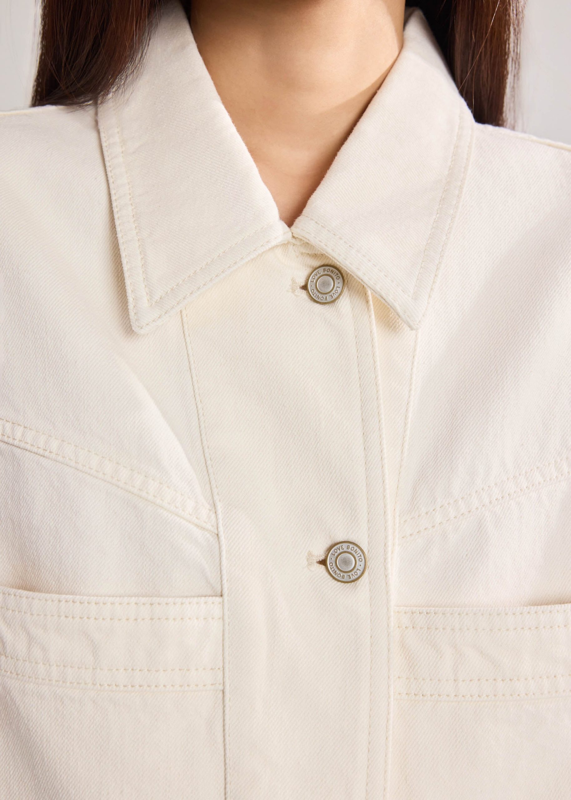 Denim Boxy Vest - Image 6