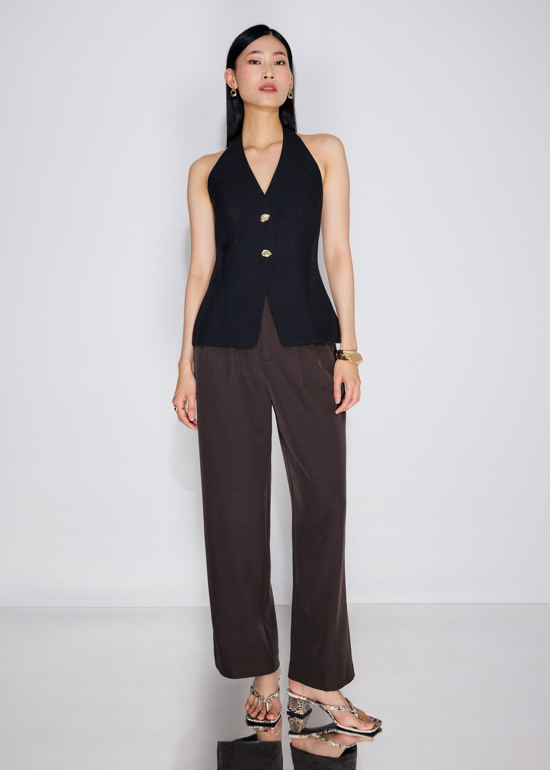 BraFree by LB Amarantha Halter Tunic Top - Image 21
