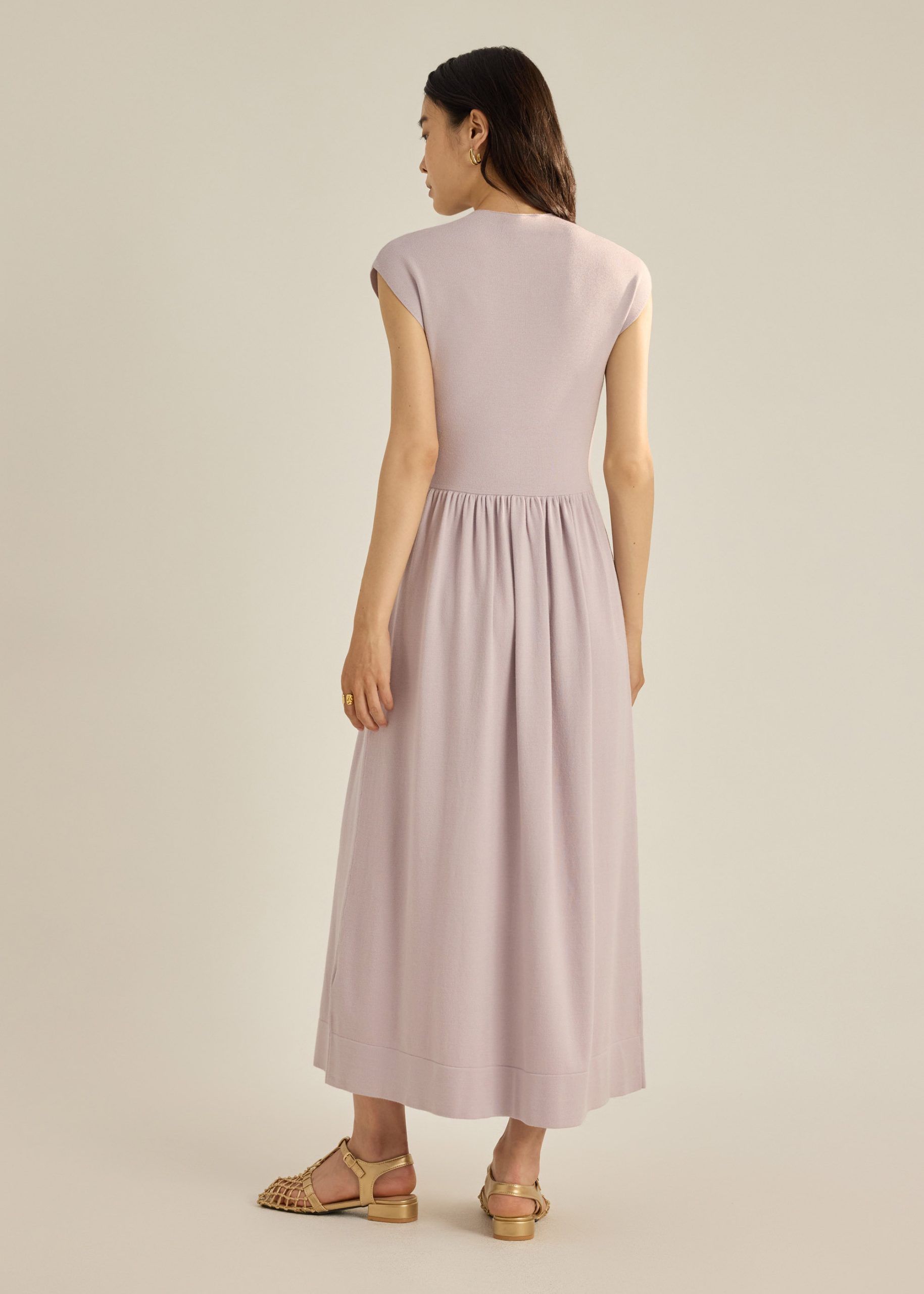 Huan Knit Fit & Flare Dress - Image 16