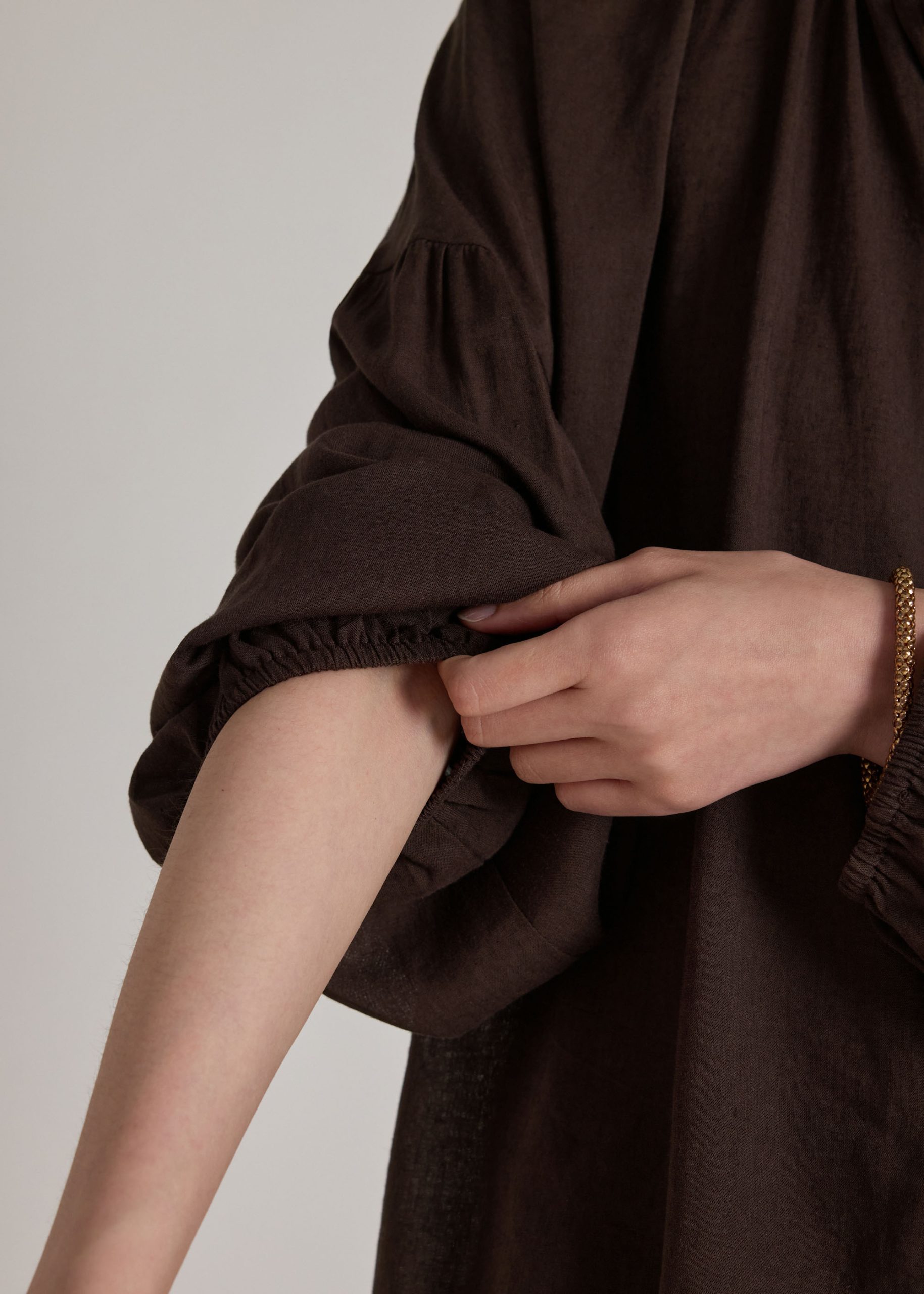 Relaxed Poet Sleeve Blouse - Image 7