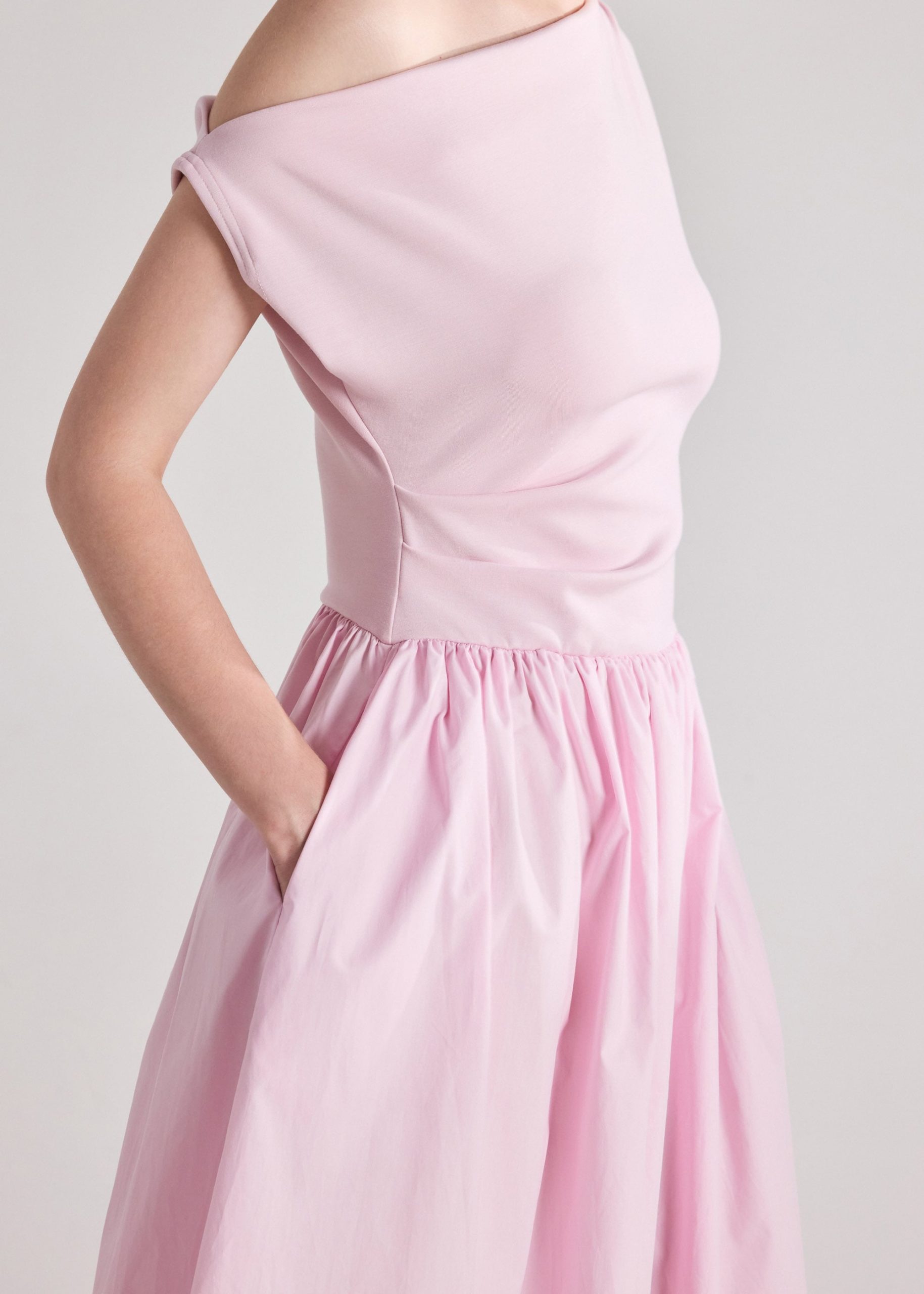 Asymmetric Fit & Flare Midaxi Dress - Image 21