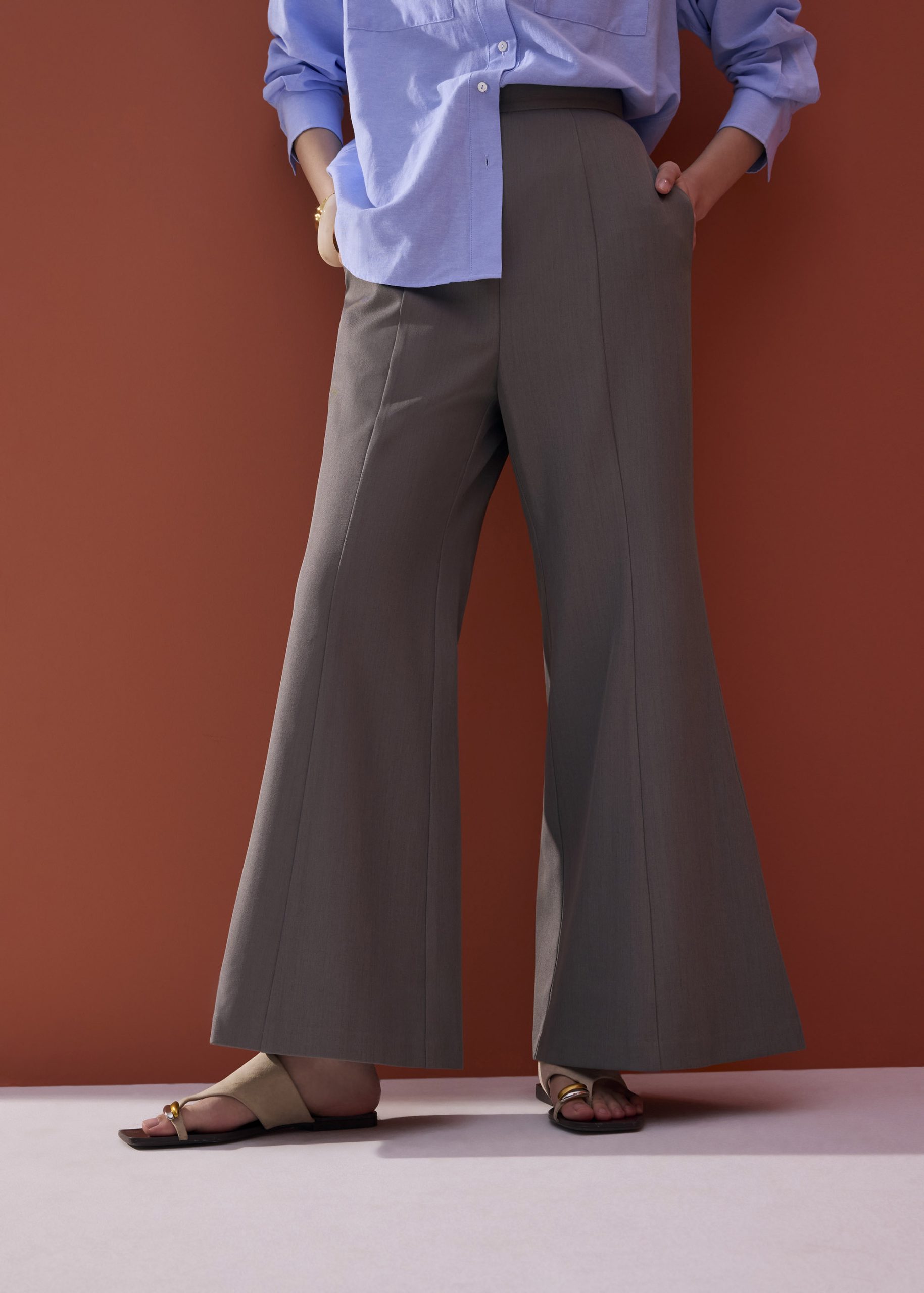 Leggy??Sarita High Waist Boot Cut Pants - Image 14