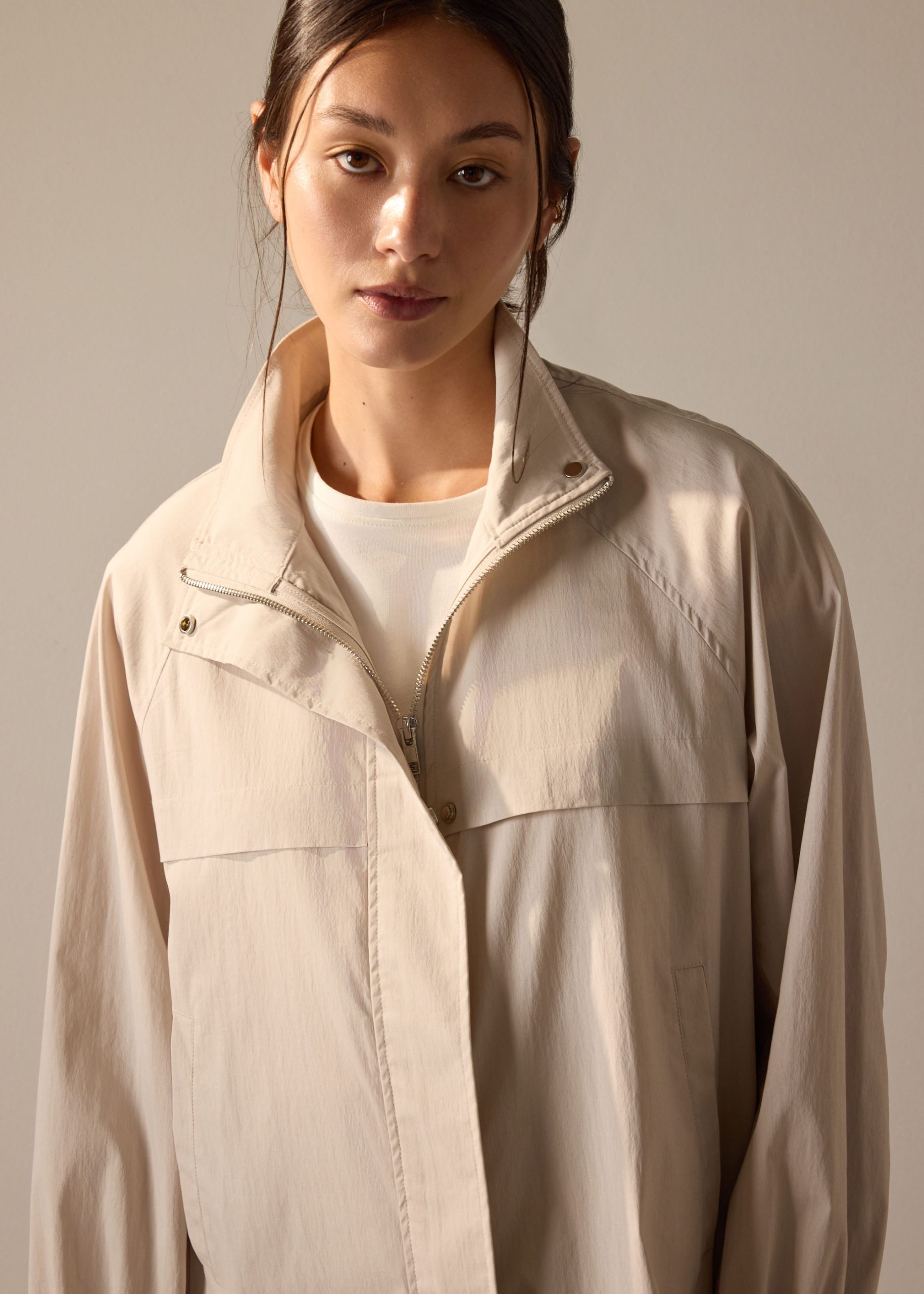 Oversized Turtleneck Jacket - Image 12