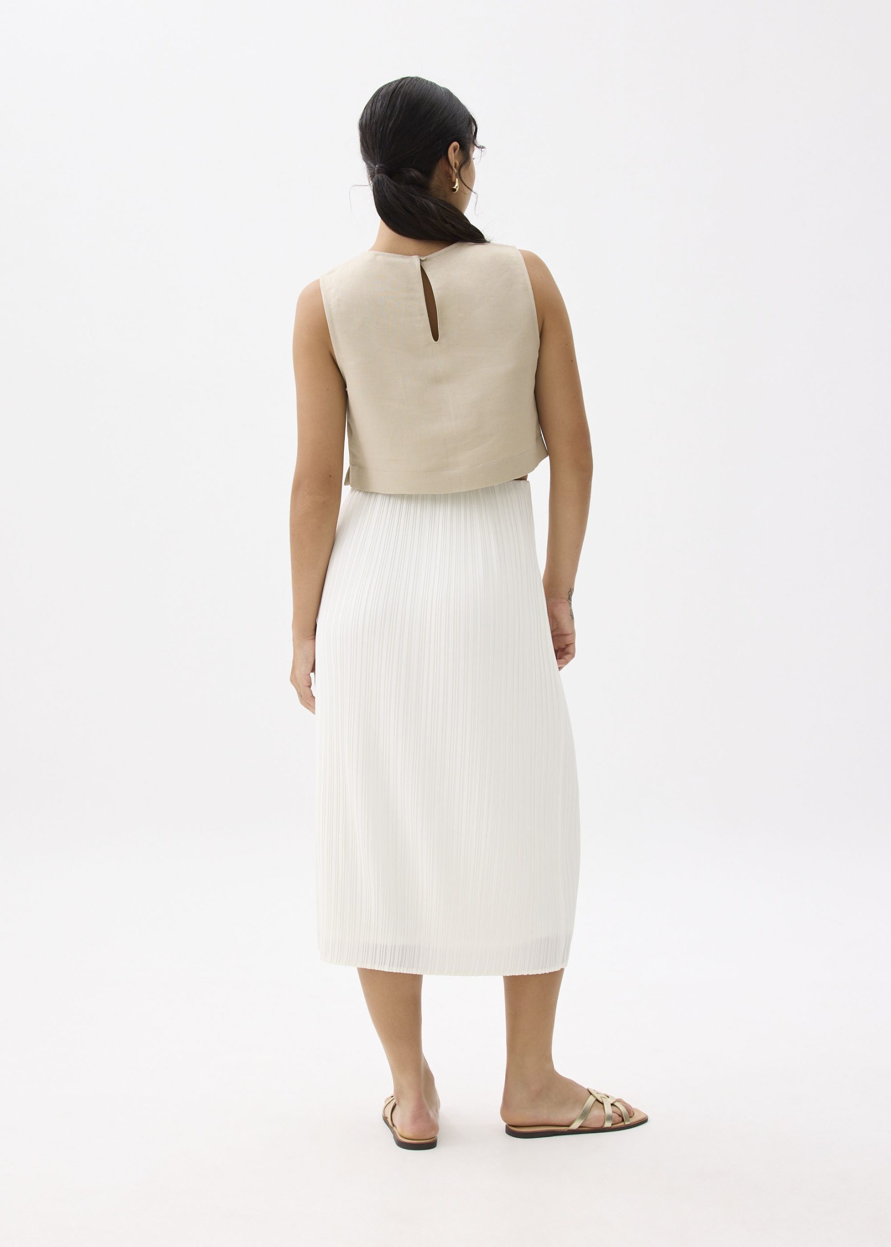 Gym Pleated Column Midi Skirt - Image 18