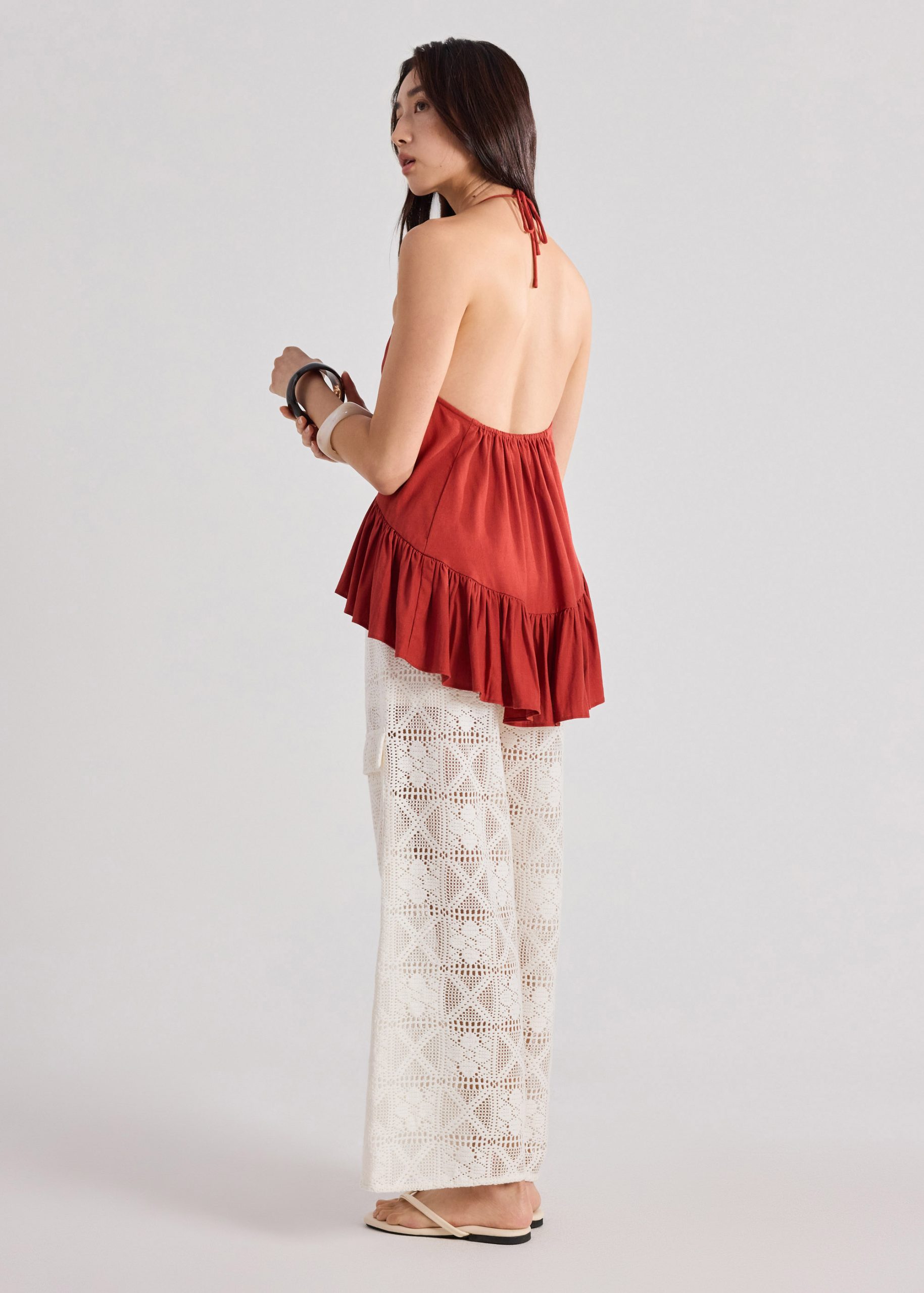 Peplum Halter Top - Image 11
