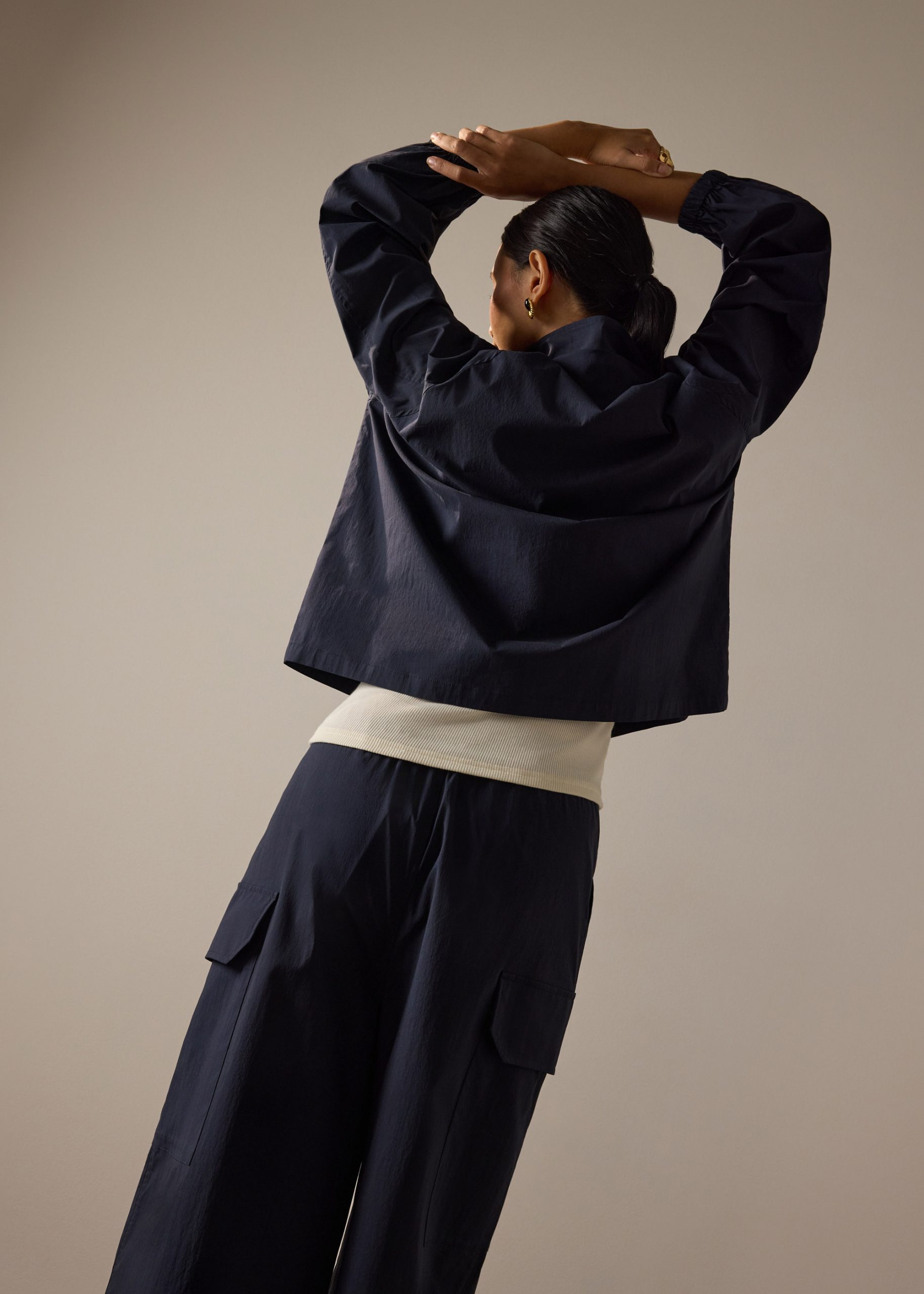 Oversized Turtleneck Jacket - Image 6