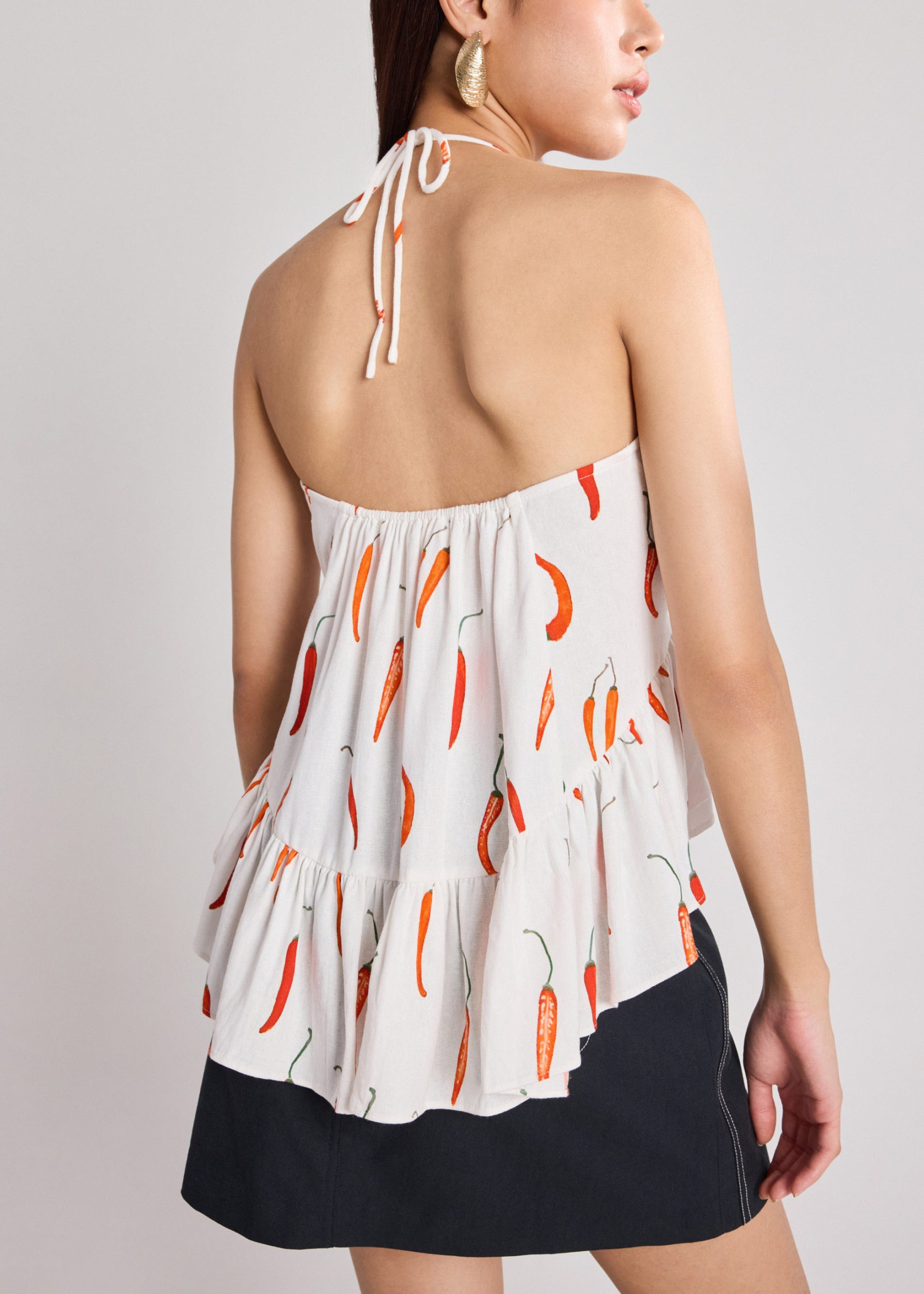 Peplum Halter Top - Image 8