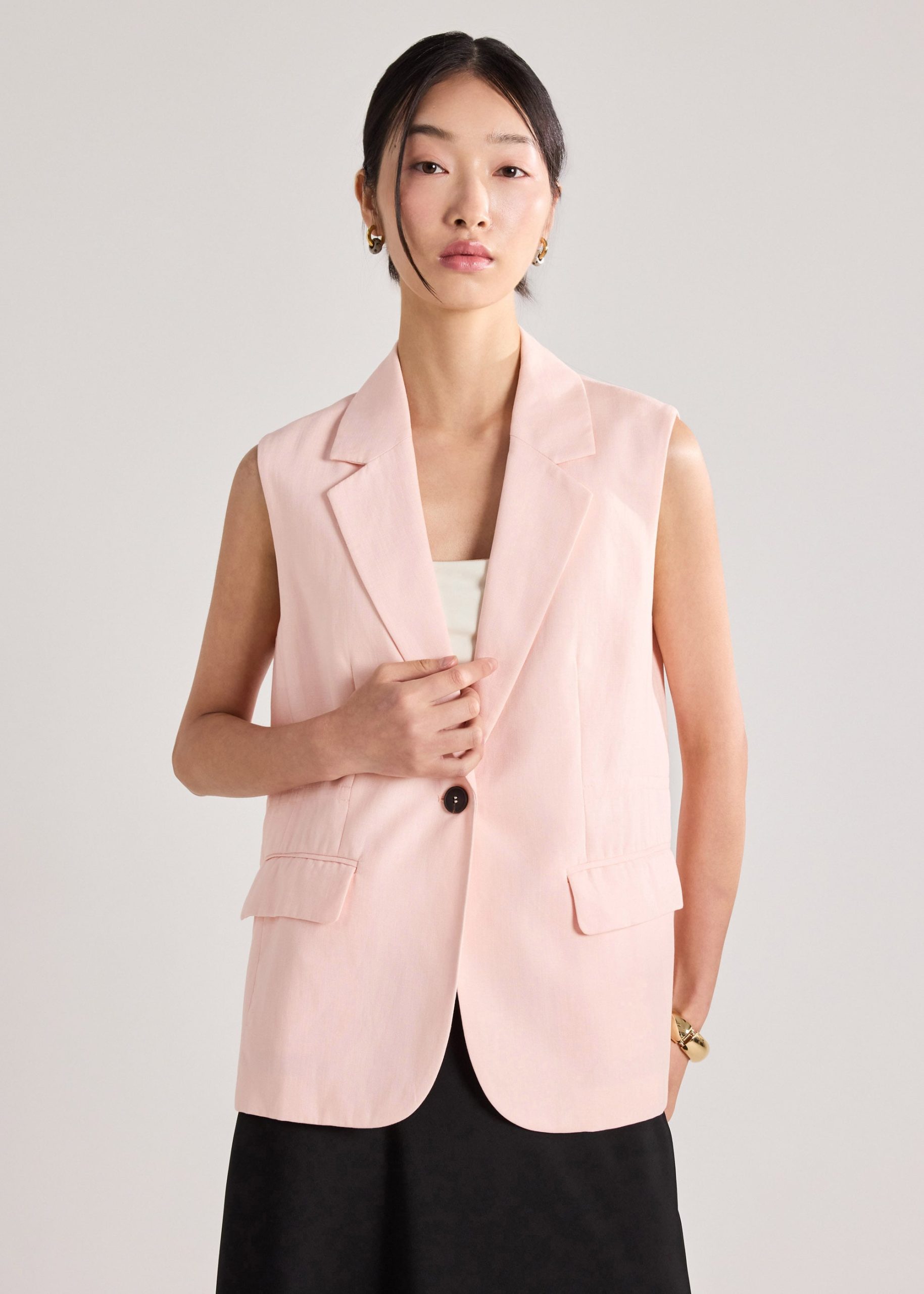 Premium Linen Vest - Image 2